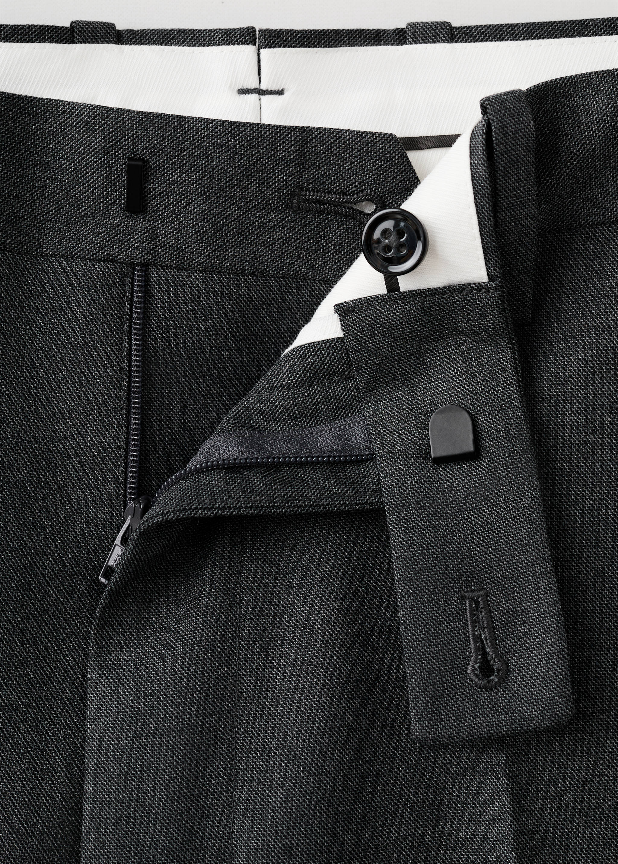 米兰修身版型西装裤 - null