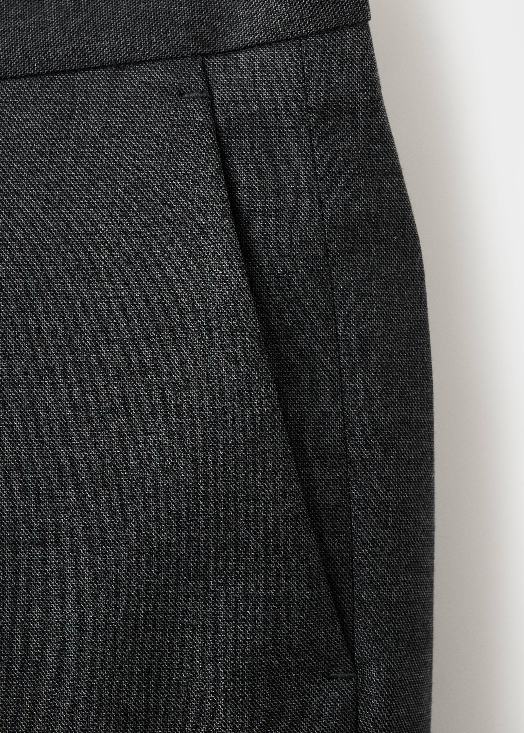 米兰修身版型西装裤 - null