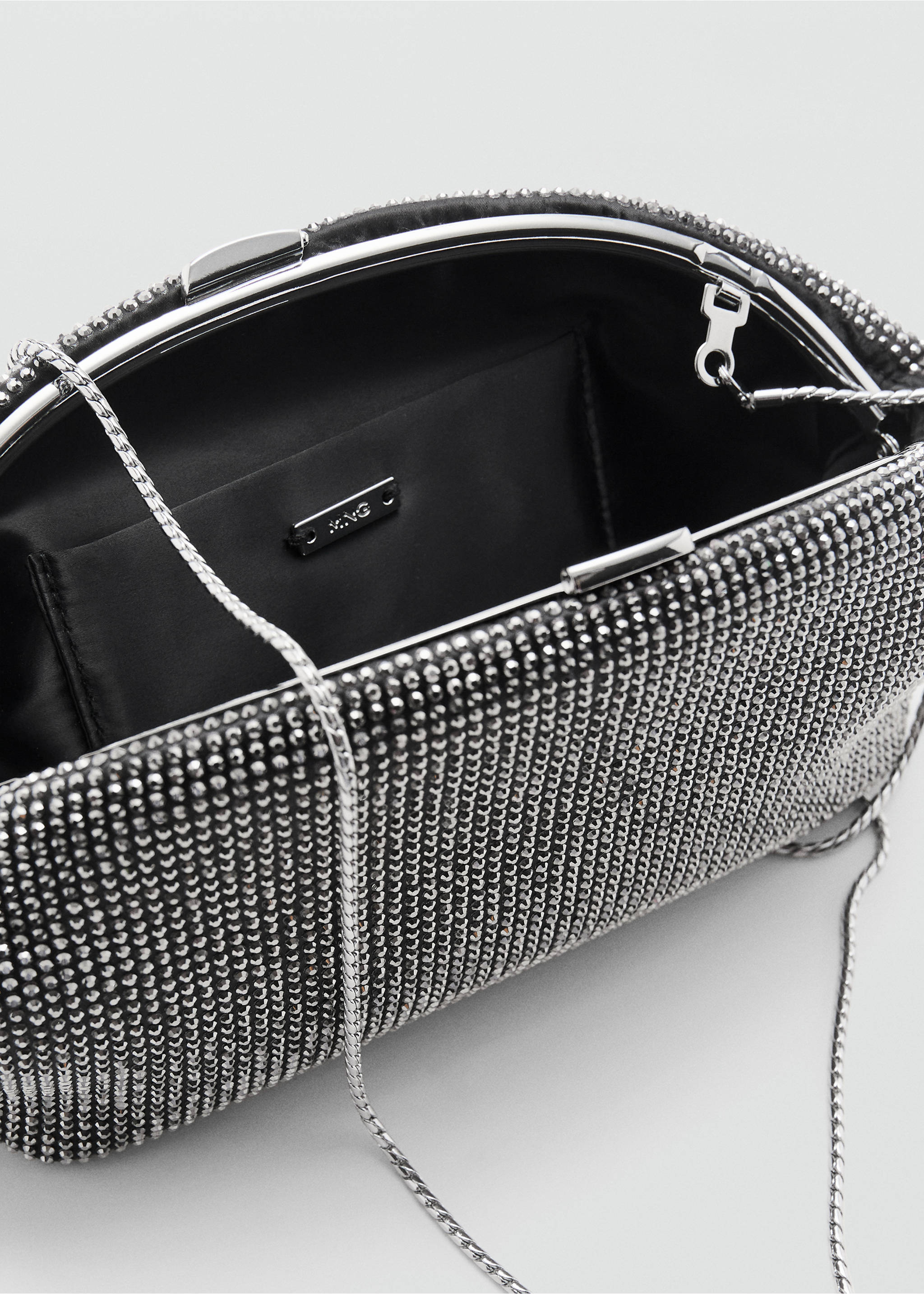 水晶手拿包 - null, 黑色. Ref: 27021208-00.
