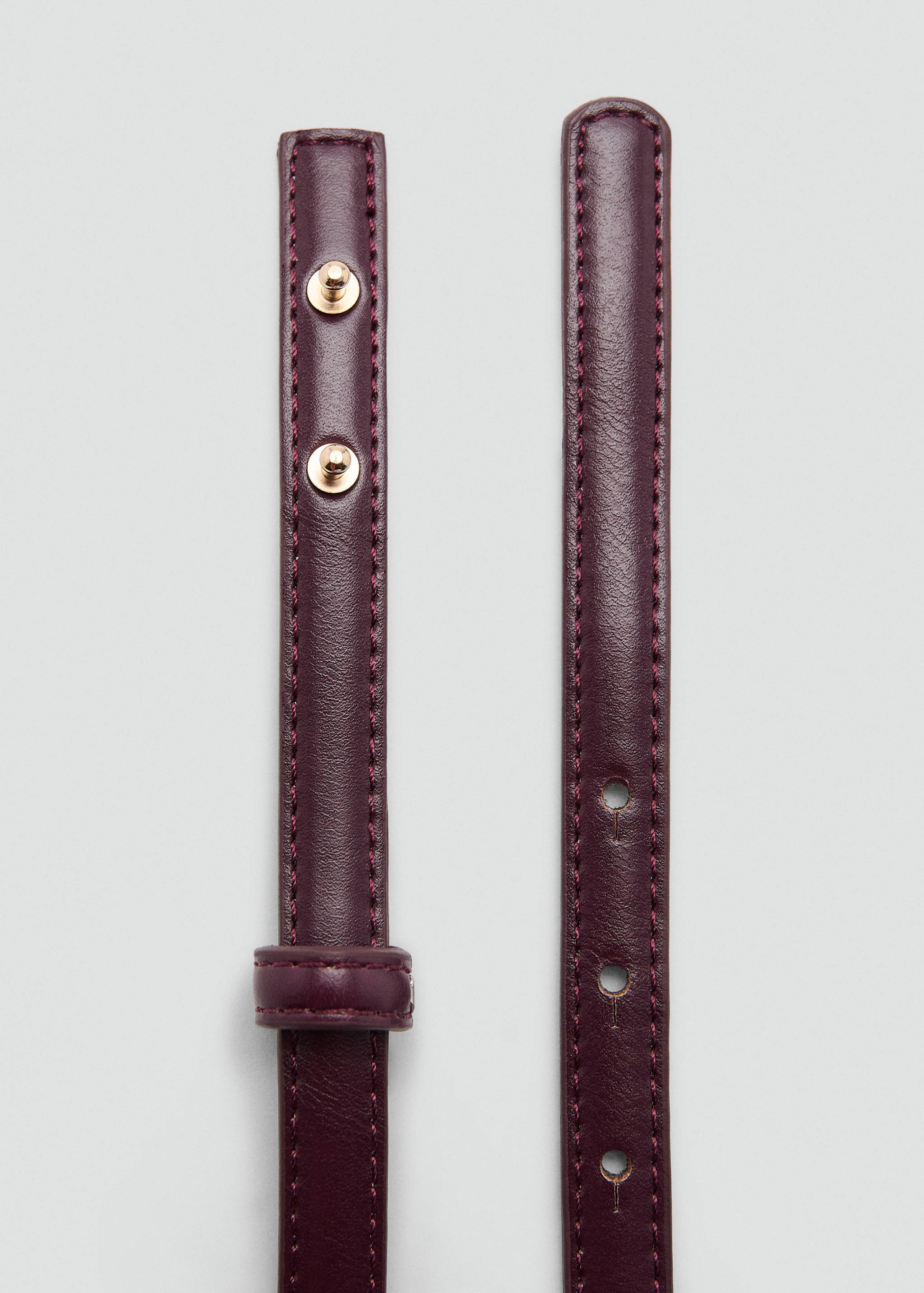 Thin belt with metal detail - Details of the article 1