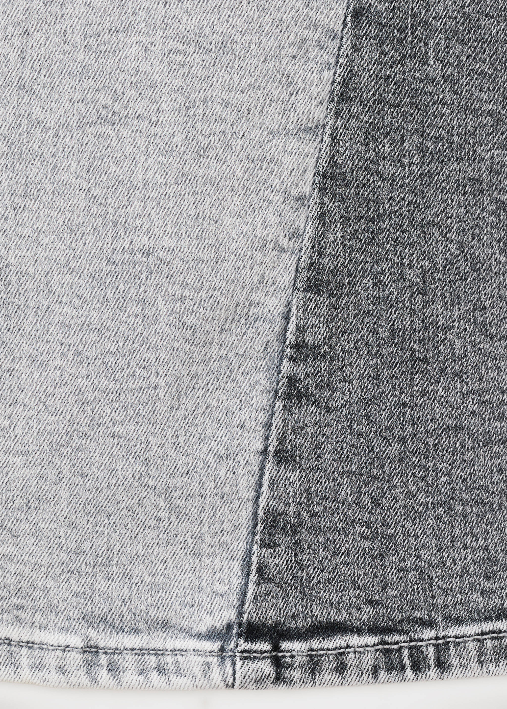 Bicolour wide-leg jeans - Details of the article 0