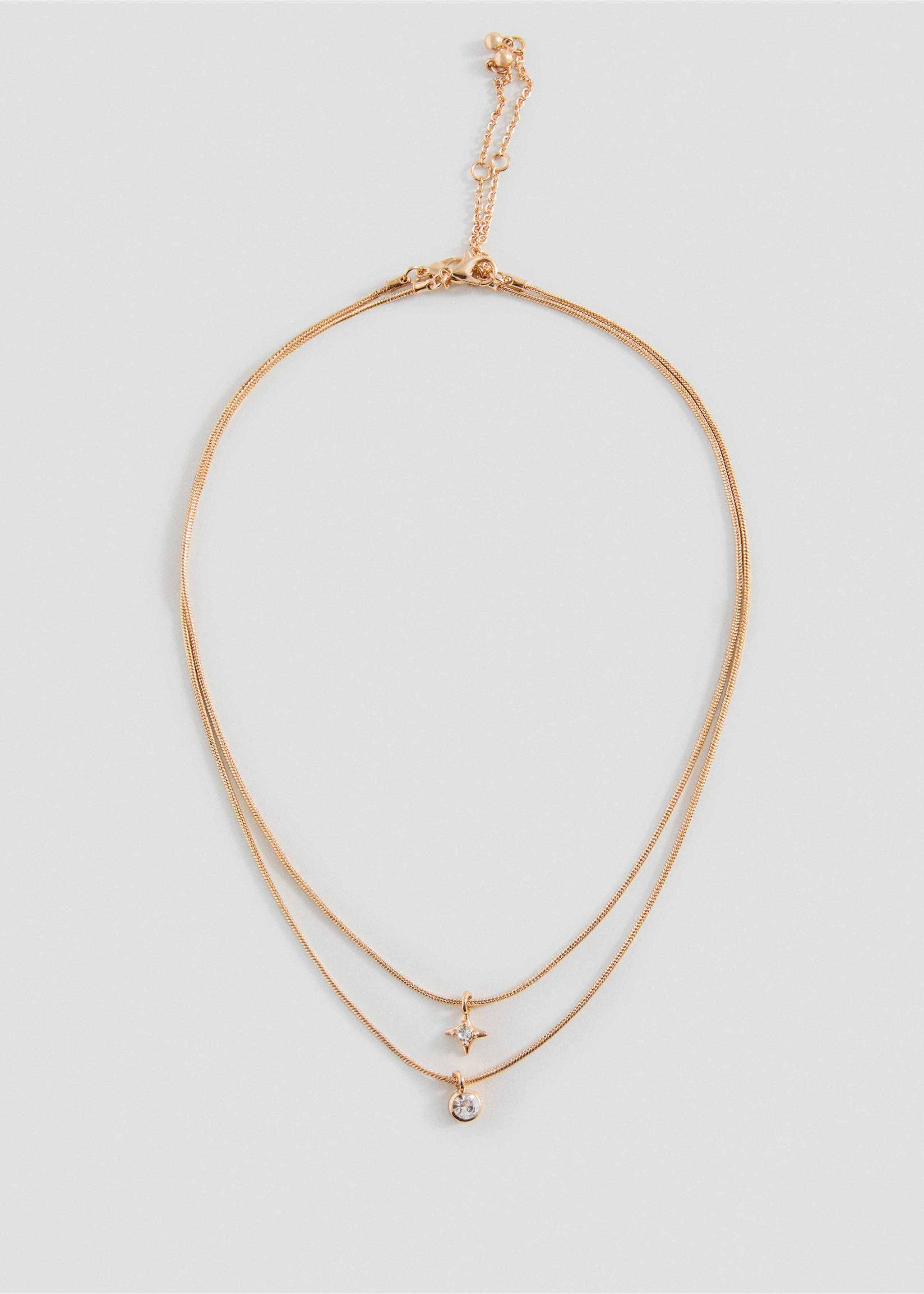 Stone necklace pack - Article without model, Gold. Ref: 27021224-00.
