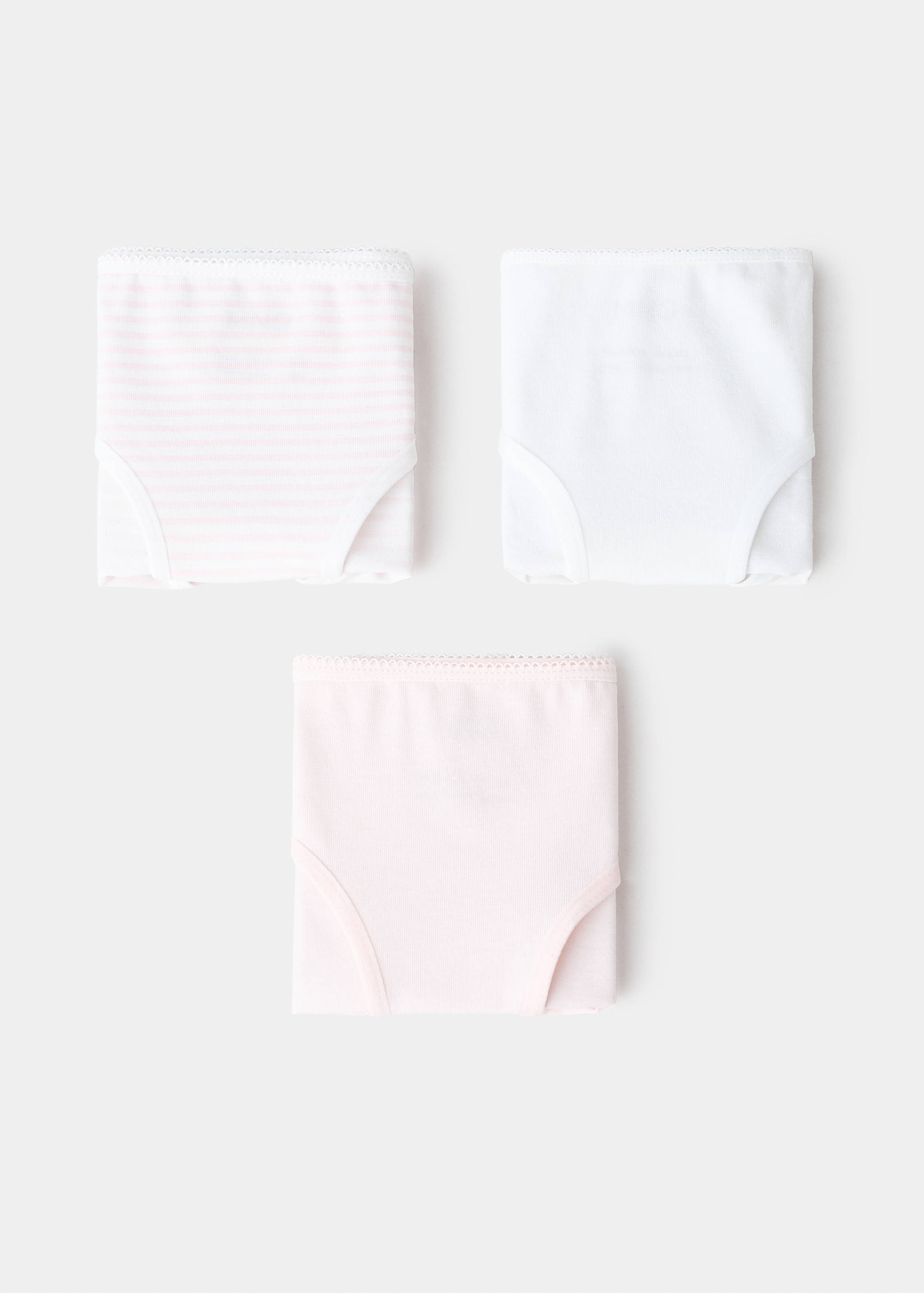 Трое хлопковых трусиков - Изделие без модели