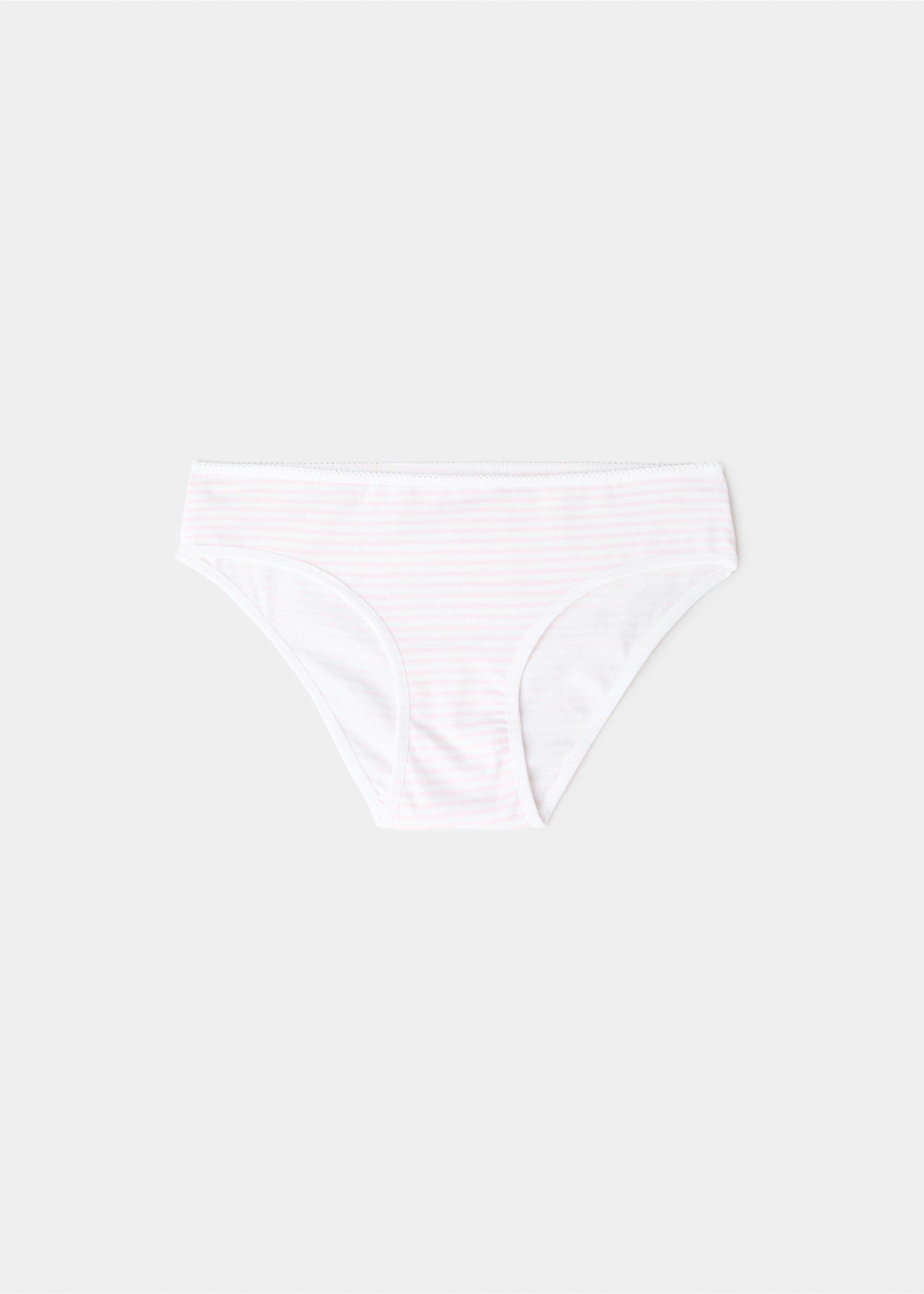 3 pack cotton panties - Details of the article 8, Pink. Ref: 27021234-00.