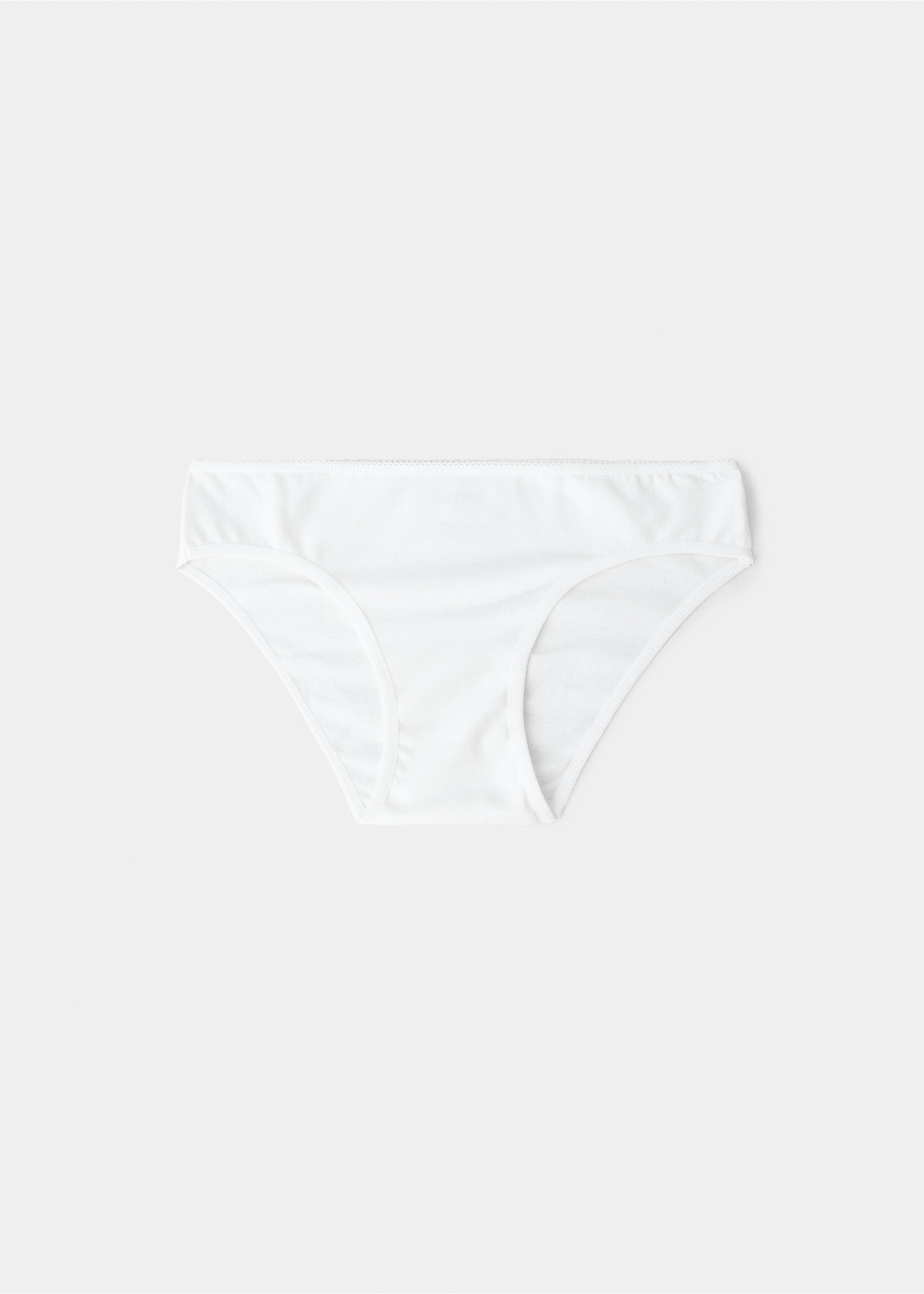 3 pack cotton panties - Details of the article 8, Off White. Ref: 27021236-00.