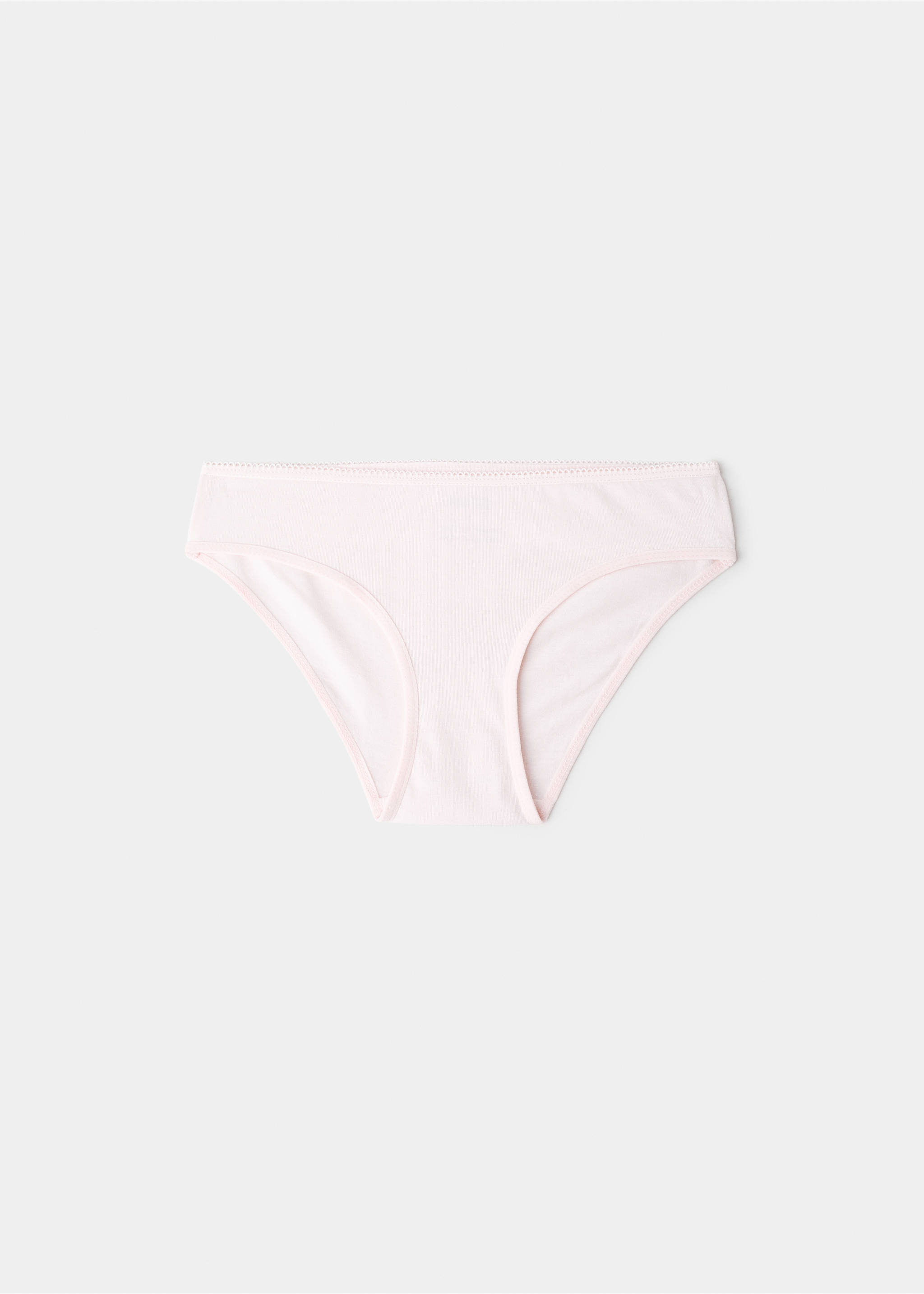 3 pack cotton panties - Details of the article 8, Pink. Ref: 27021236-00.