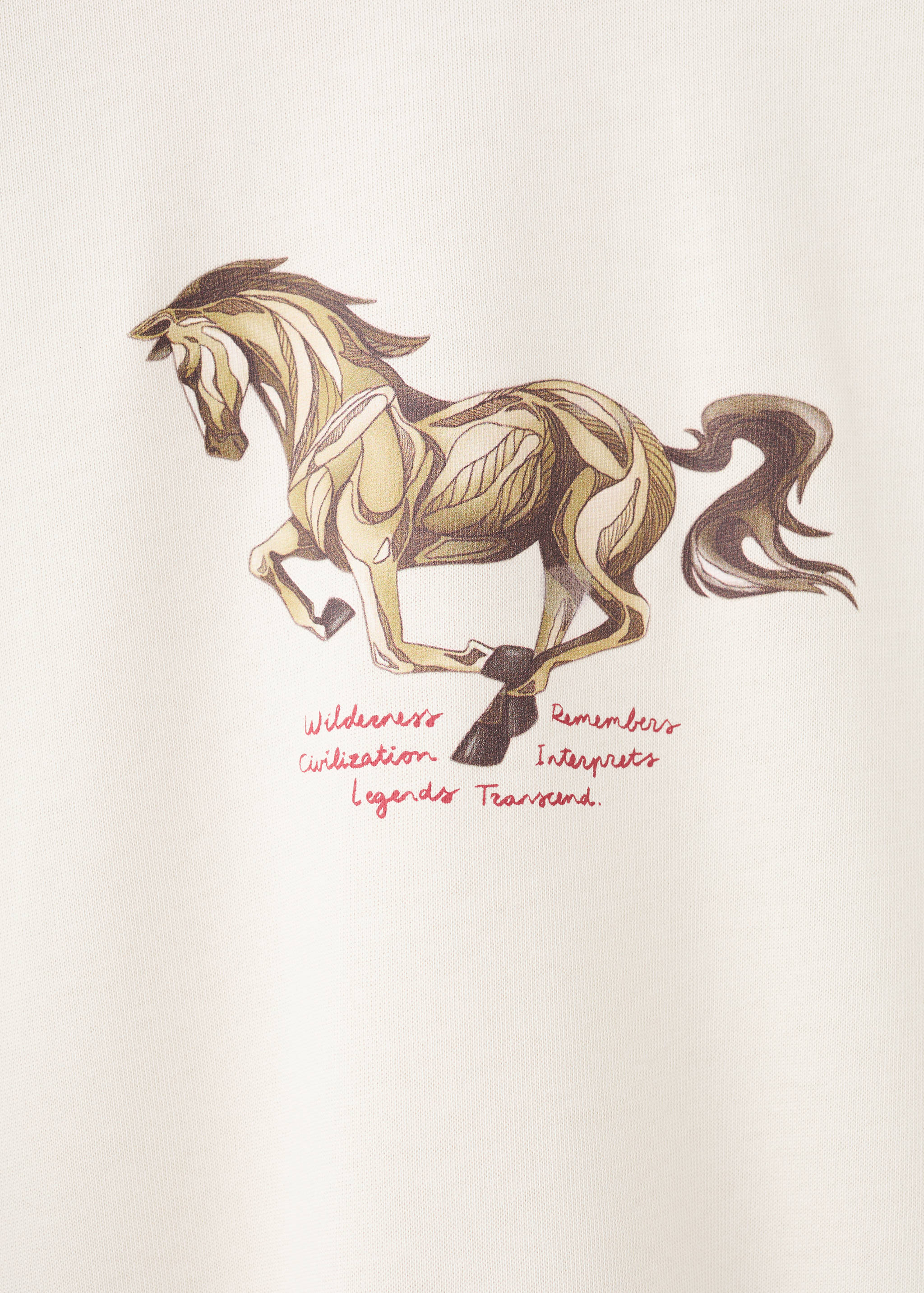 Футболка 100% хлопок с принтом - Деталь изделия 8