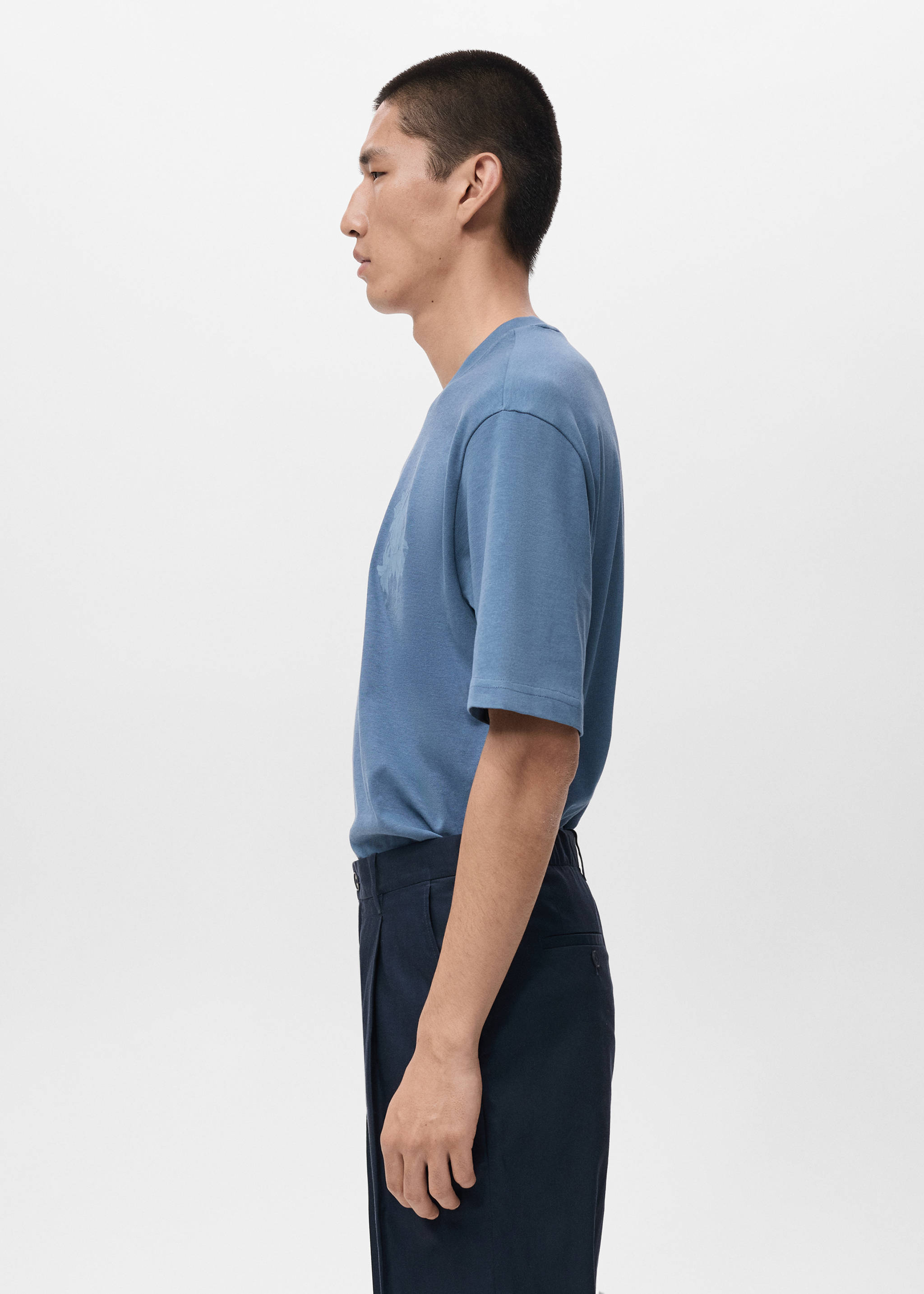 100% cotton t-shirt text - Details of the article 2