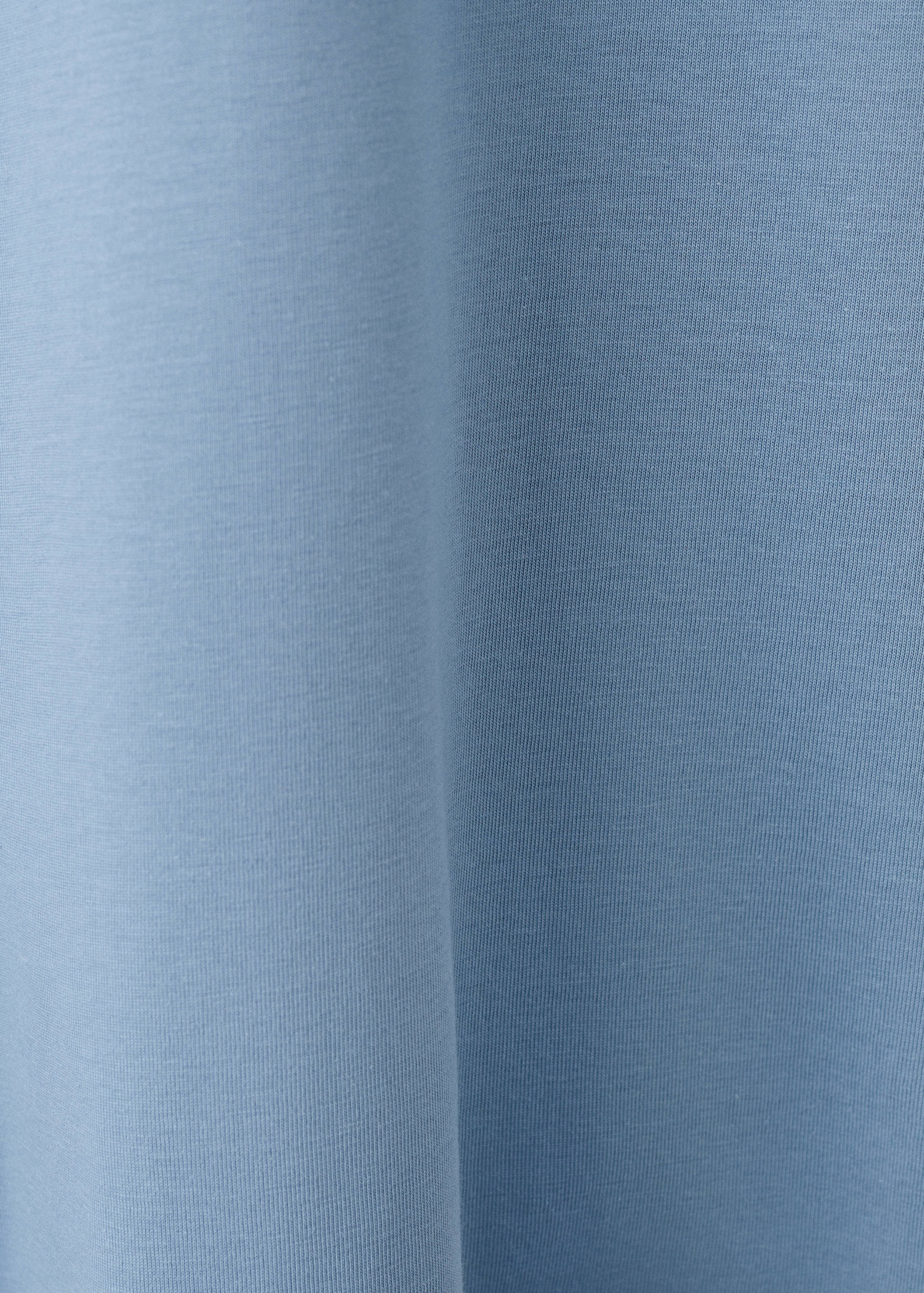 قميص بكم قصير بقصة نحيفة - تفاصيل المنتج 0