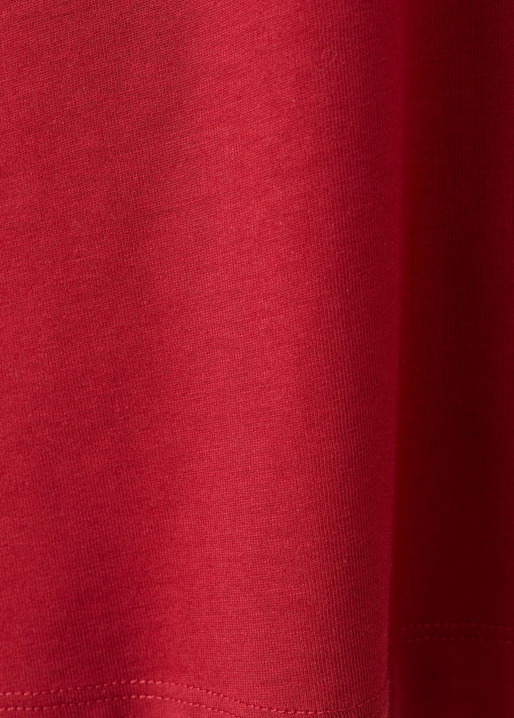 Slim-fit short-sleeved t-shirt — Red