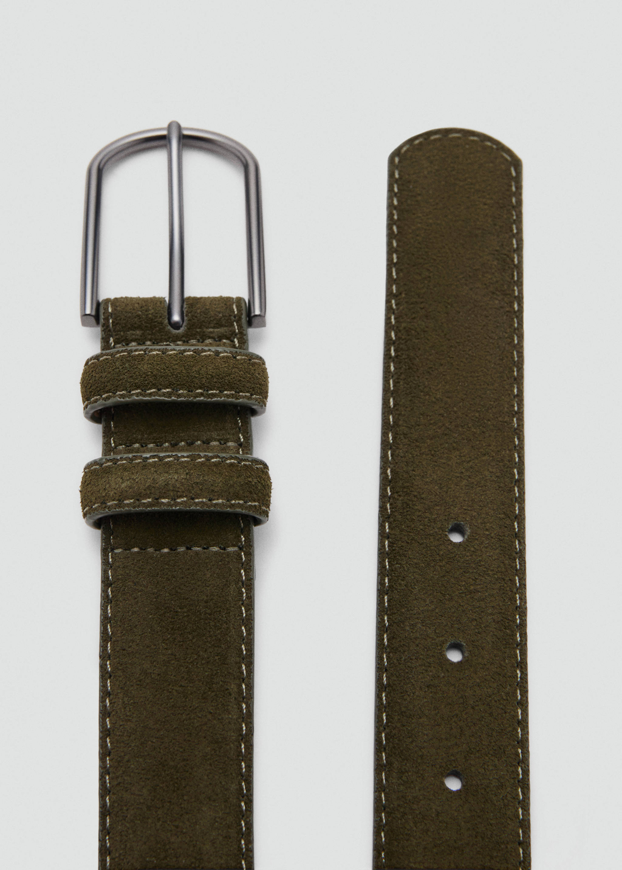 Ceinture cuir suède - Plan moyen
