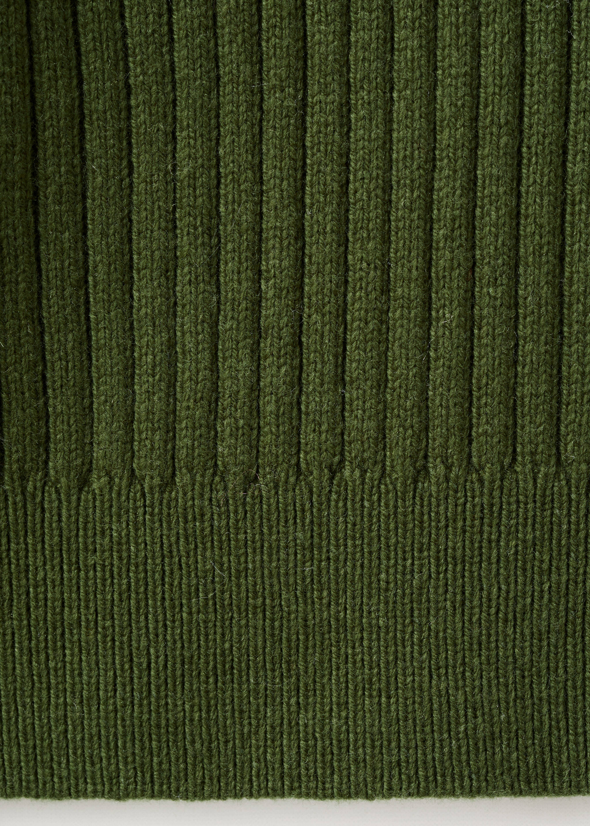 Джемпер в рубчик из смесовой шерсти - Деталь изделия 0