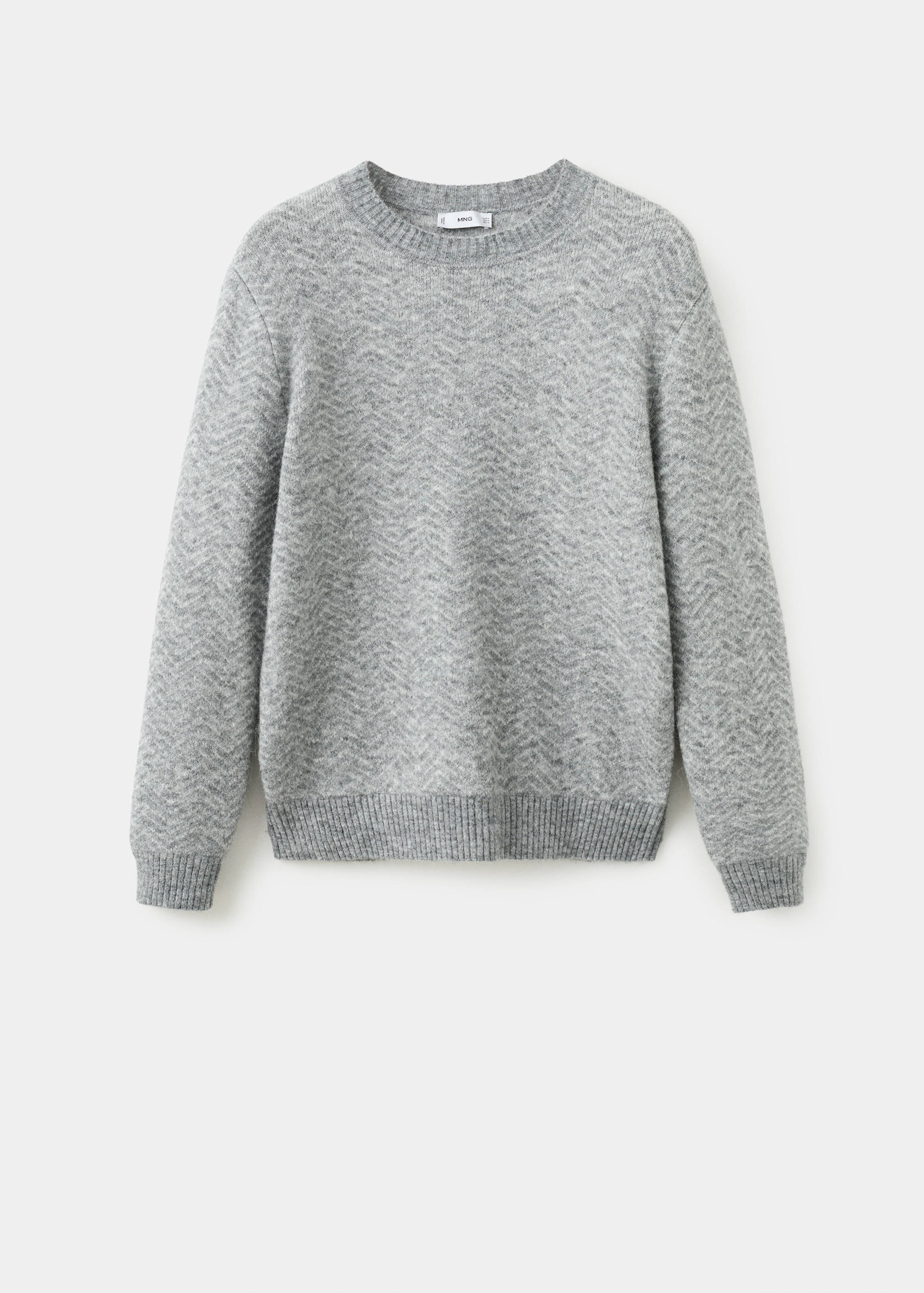 Pull-over en maille à rayures - Article sans modèle