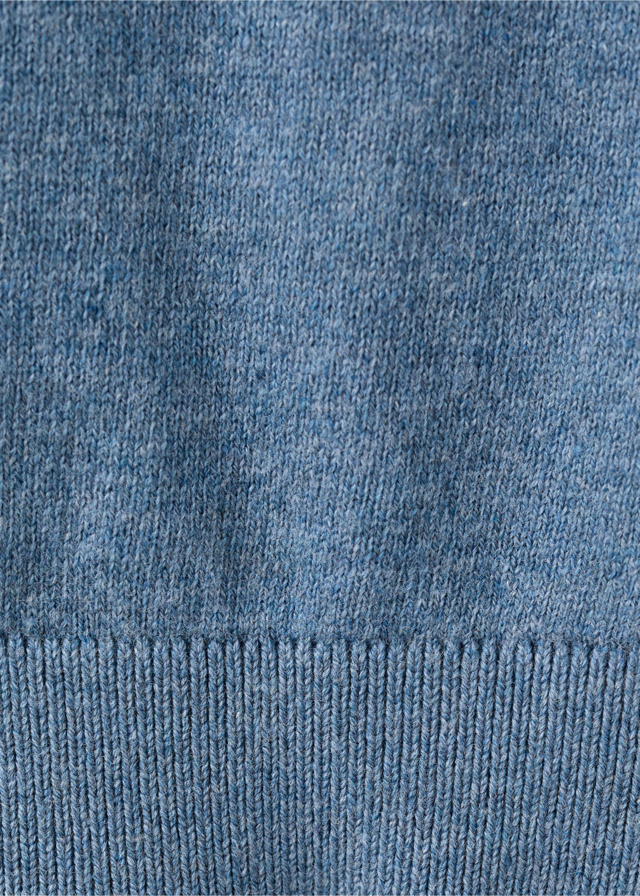 Perkins-neck sweater - Details of the article 0, Blue. Ref: 27021260-00.