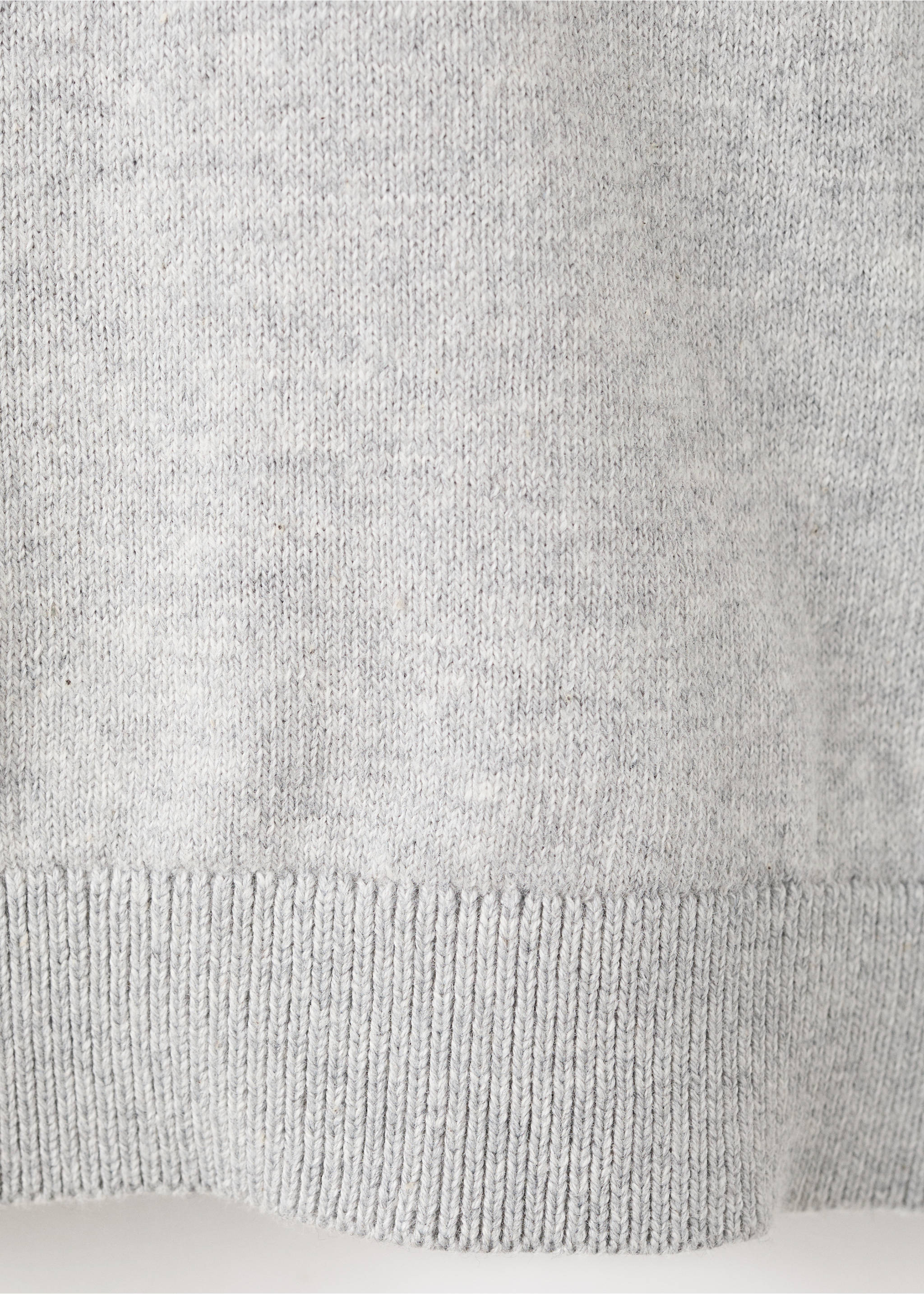 Perkins-neck sweater - Details of the article 0, Medium Heather Grey. Ref: 27021260-00.