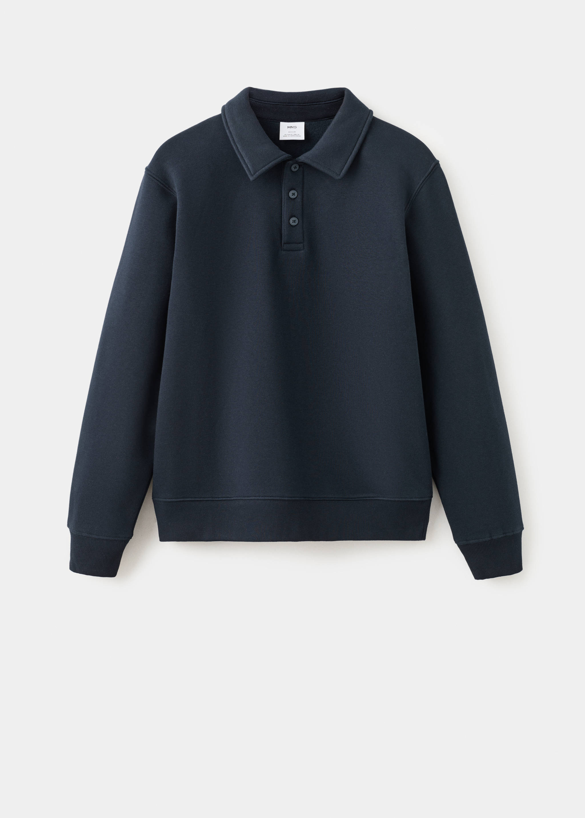 Sudadera polo regular fit - Artículo sin modelo