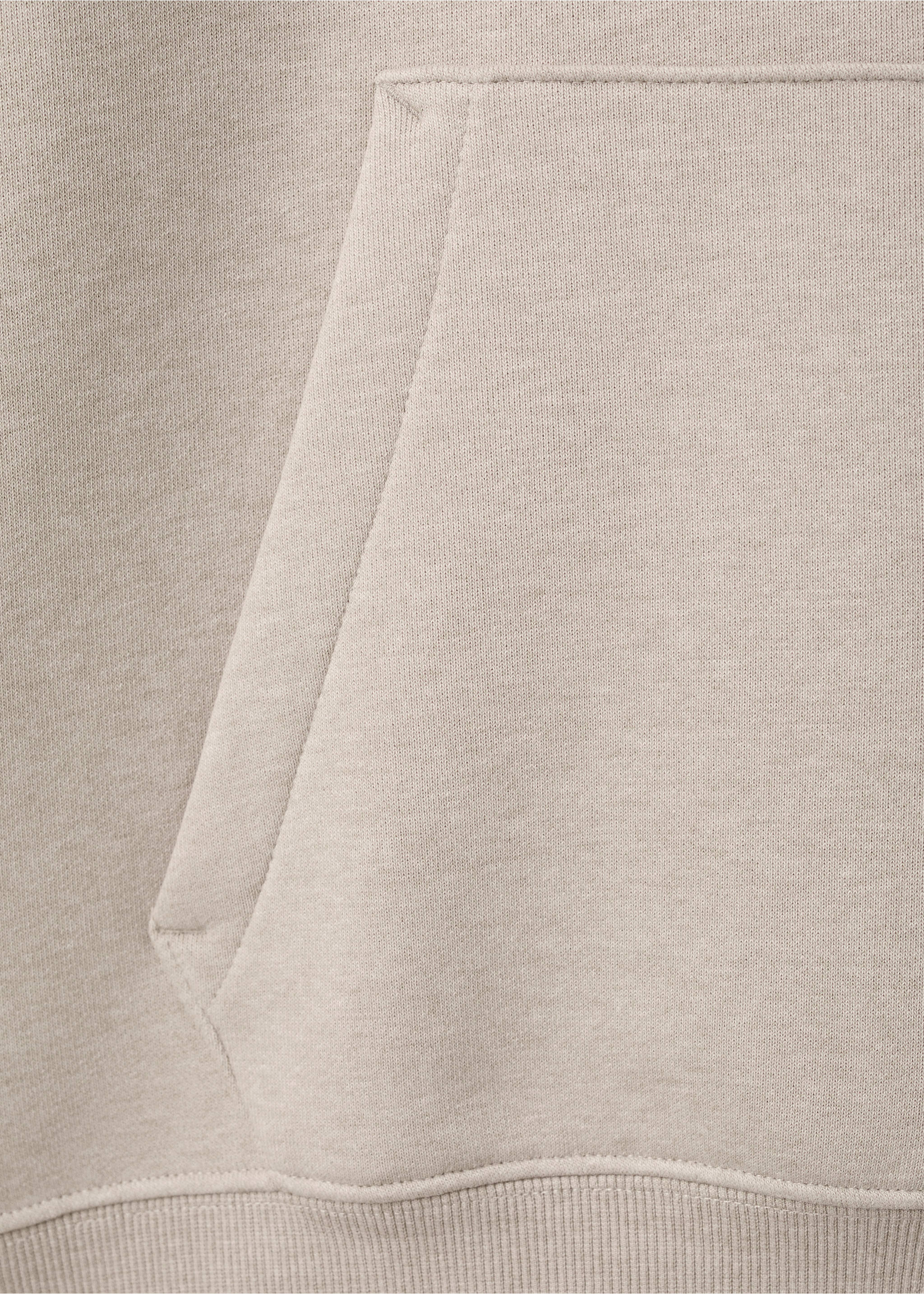 Sudadera capucha interior soft-touch - Detalle del artículo 0, Arena. Ref: 27021263-00.