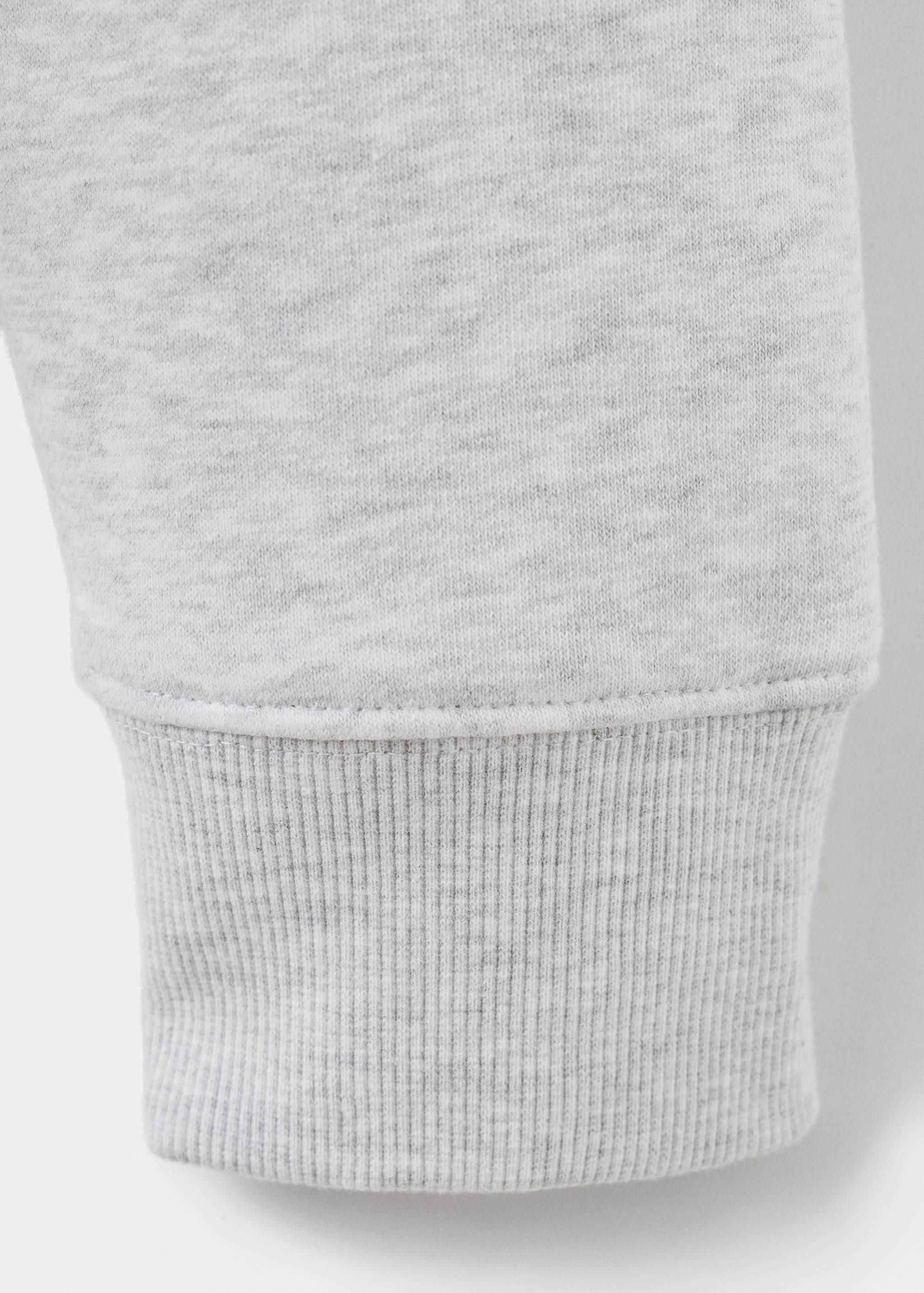 Sudadera cuello cremallera interior soft-touch - Detalle del artículo 0