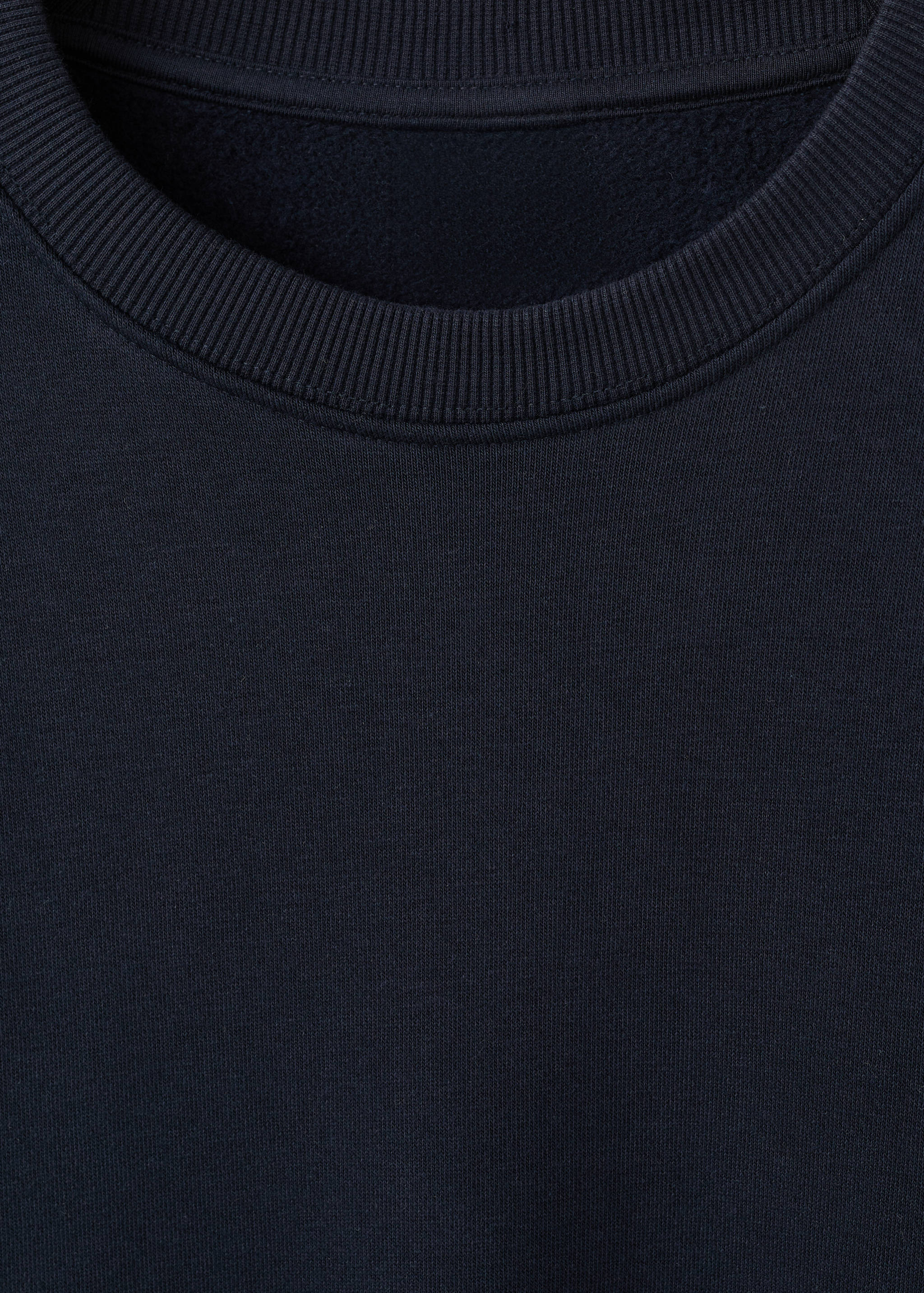 Cotton sweatshirt with soft-touch lining - Details of the article 8
