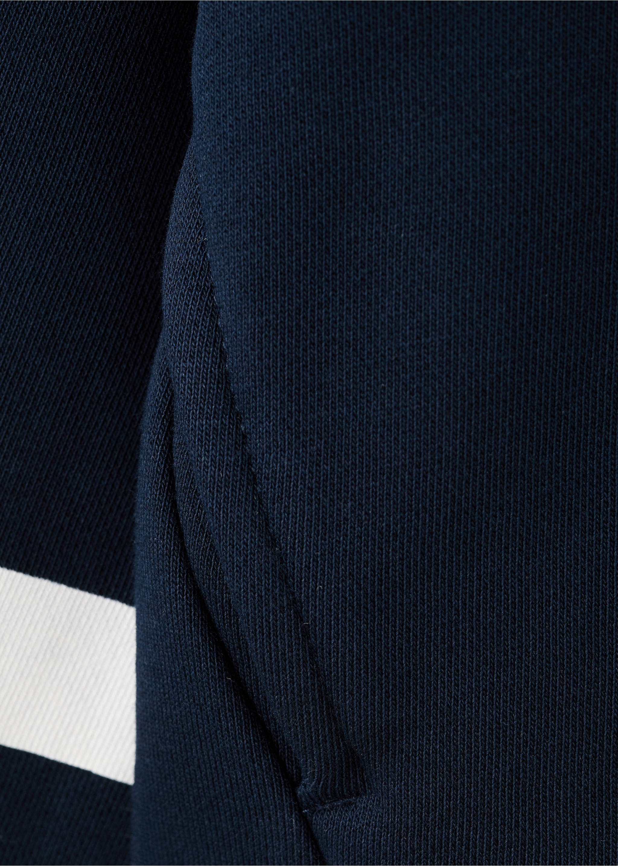 Sudadera algodón estampada - Detalle del artículo 8, Azul marino. Ref: 27021269-00.