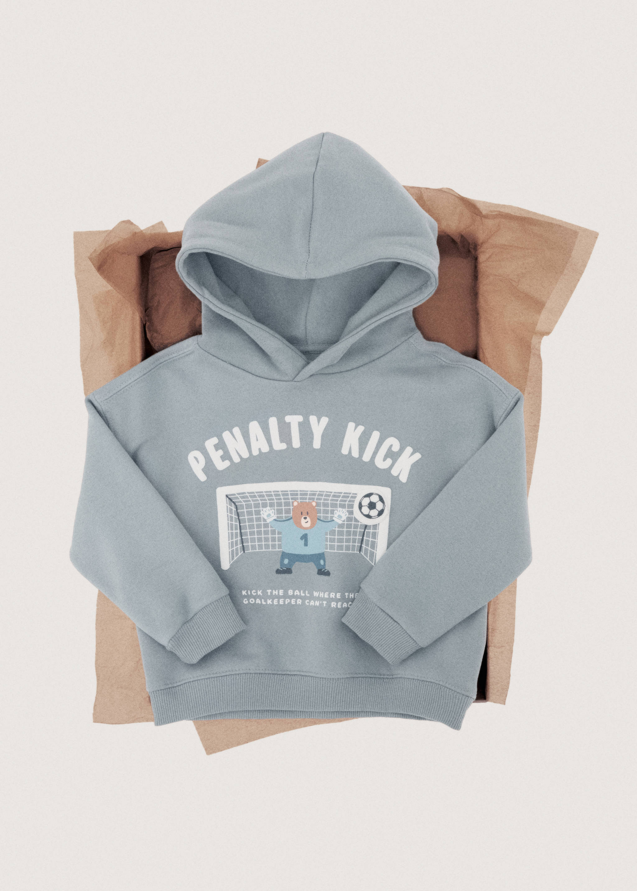 Sudadera estampada capucha - Detalle del artículo 7