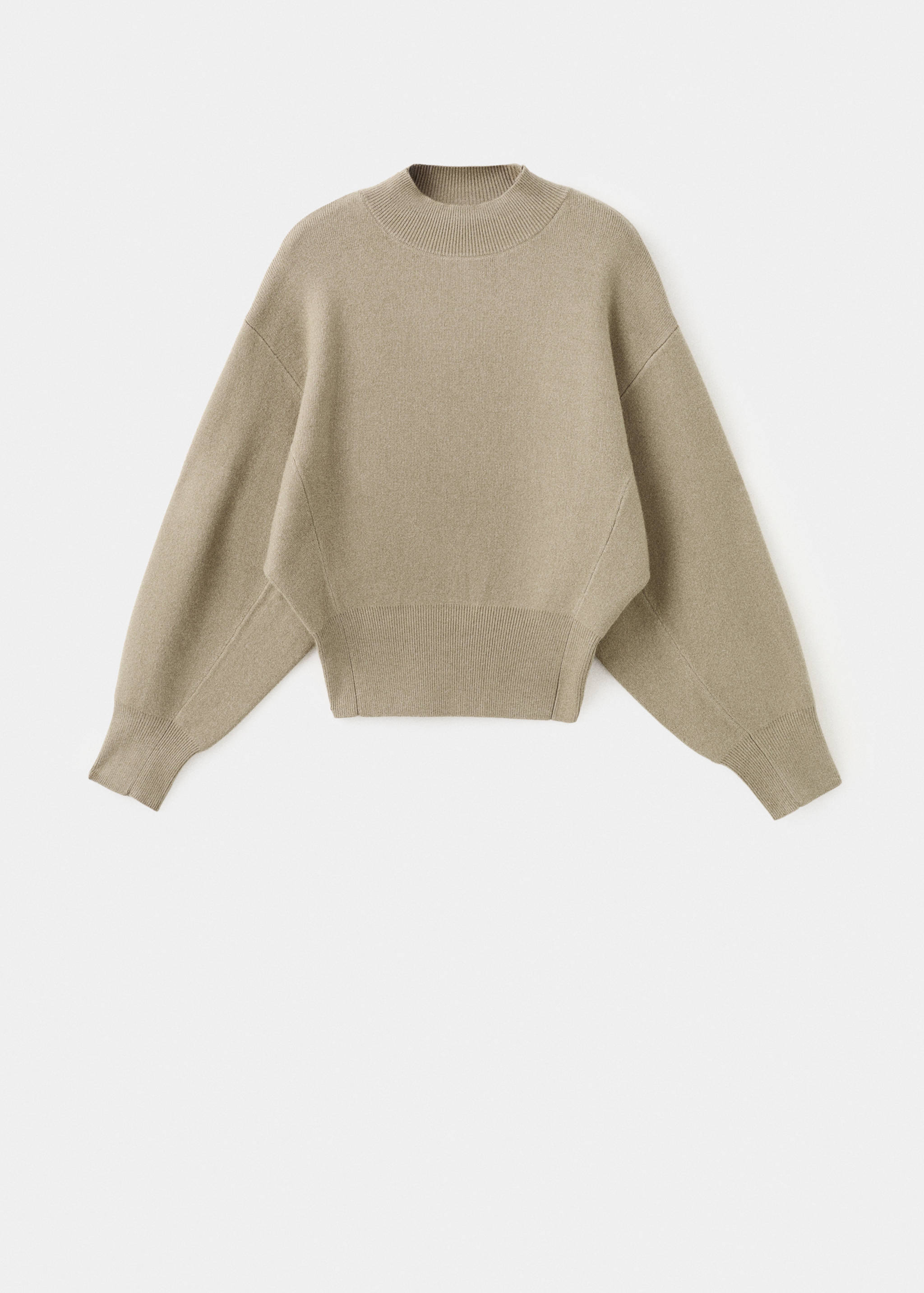 Pull-over oversize col montant - Article sans modèle