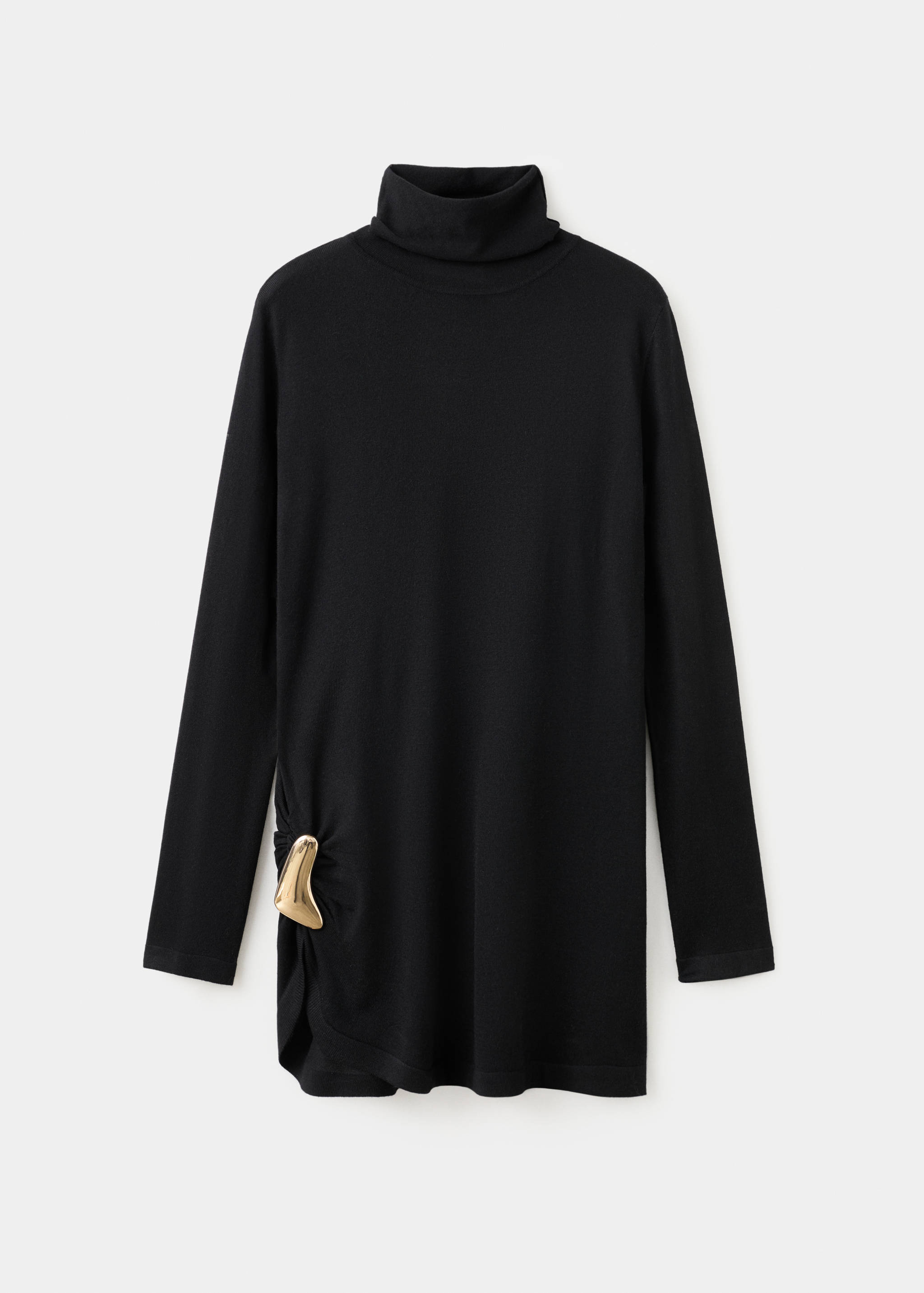 Pull col montant broche - Article sans modèle