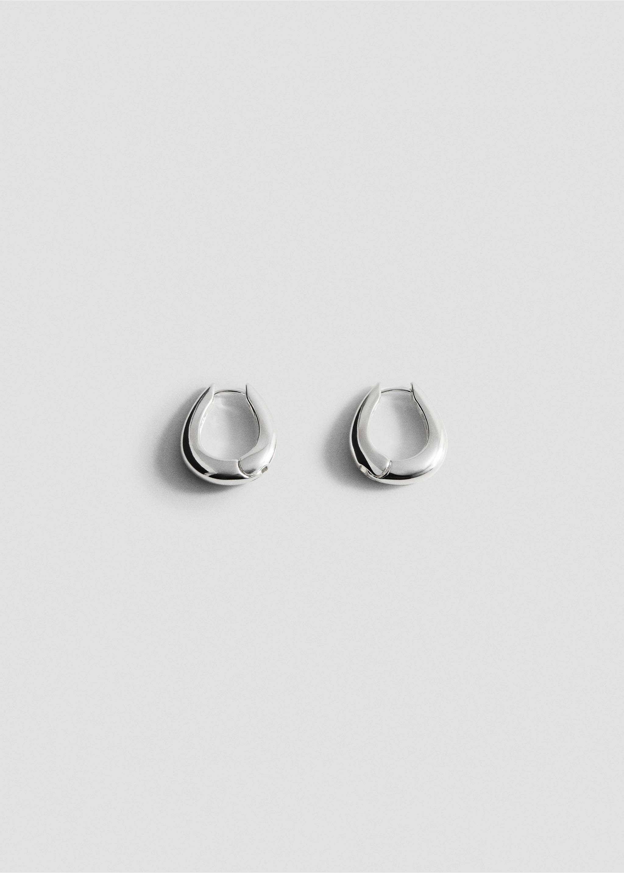 Volume hoop earrings - Article without model, Silver. Ref: 27021280-00.