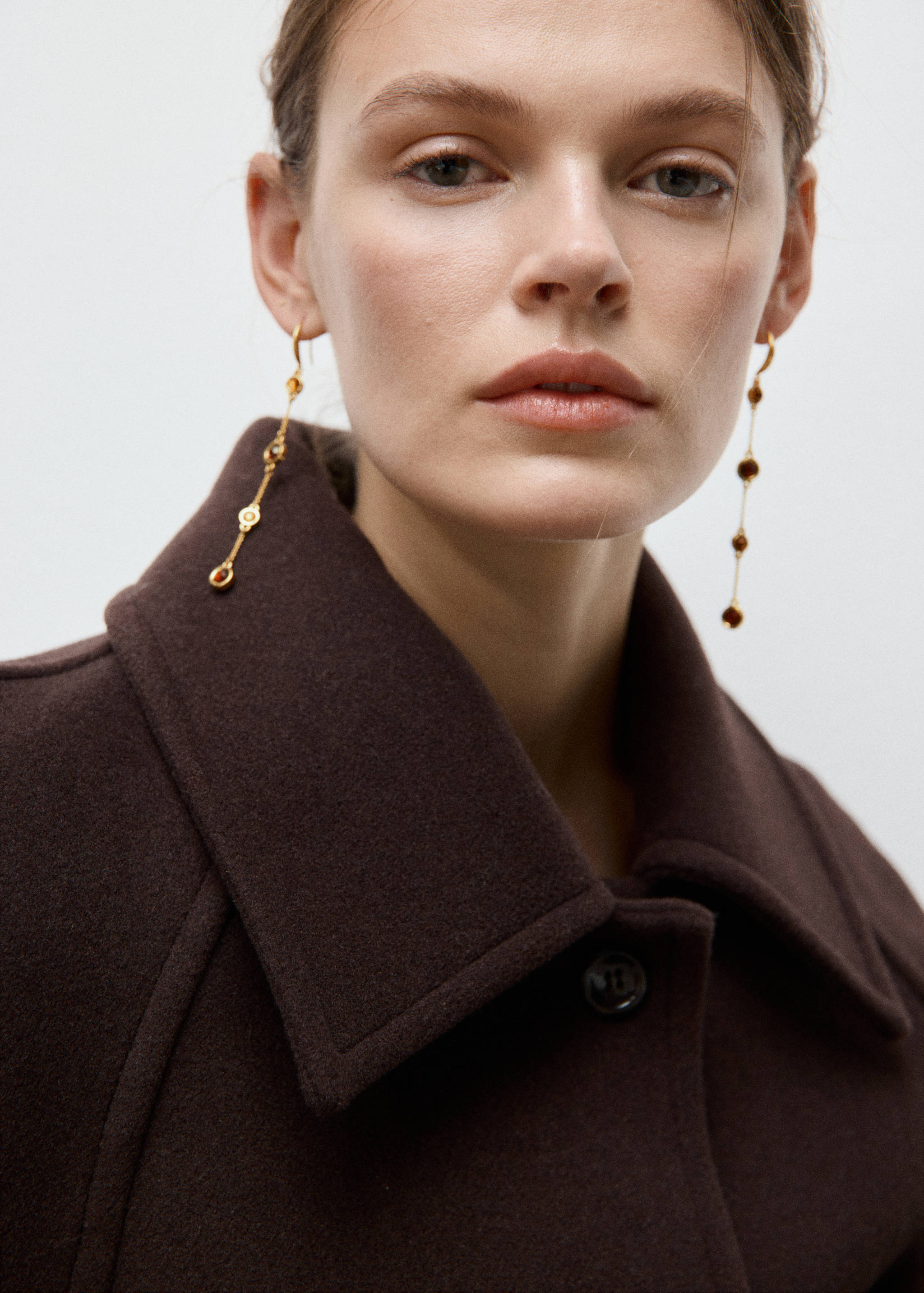 Boucles d'oreilles fil sphères - Plan général