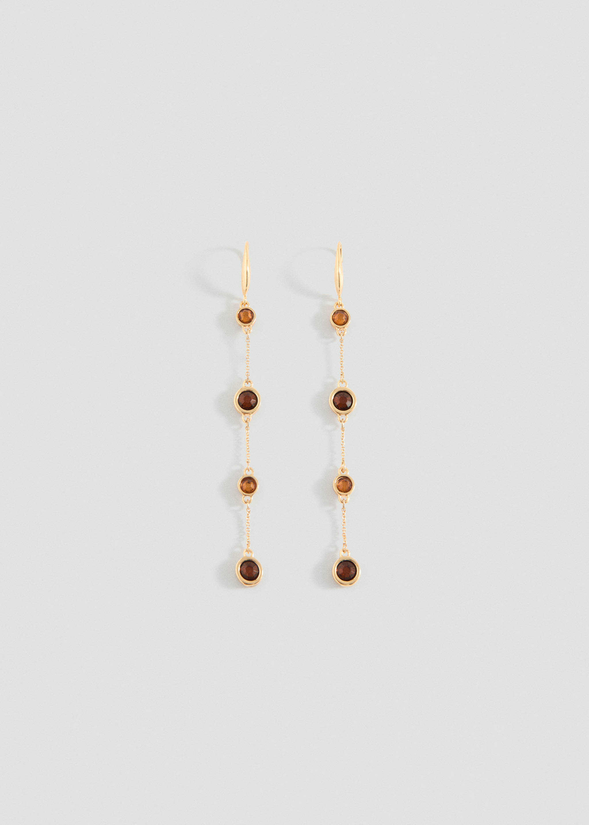 Thread sphere earrings - Article without model