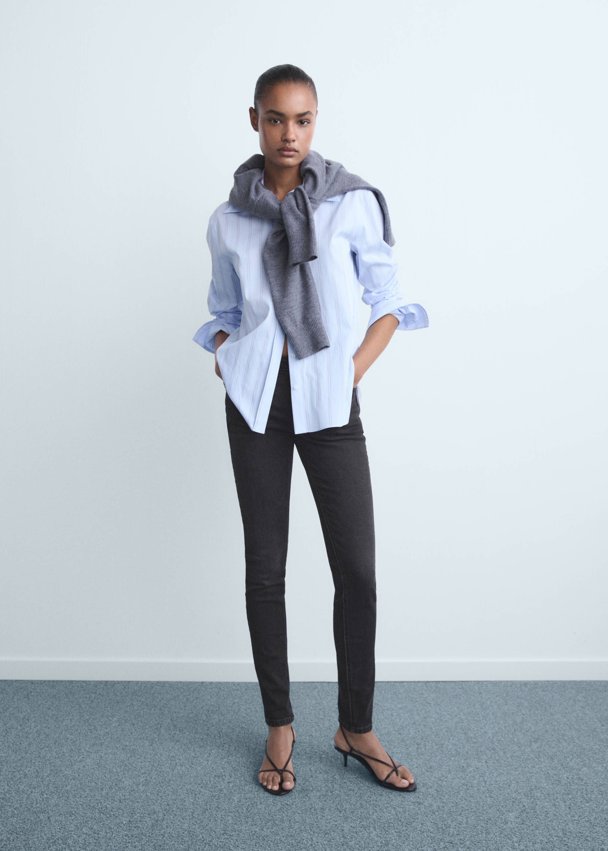 Jean skinny taille normale - Plan général