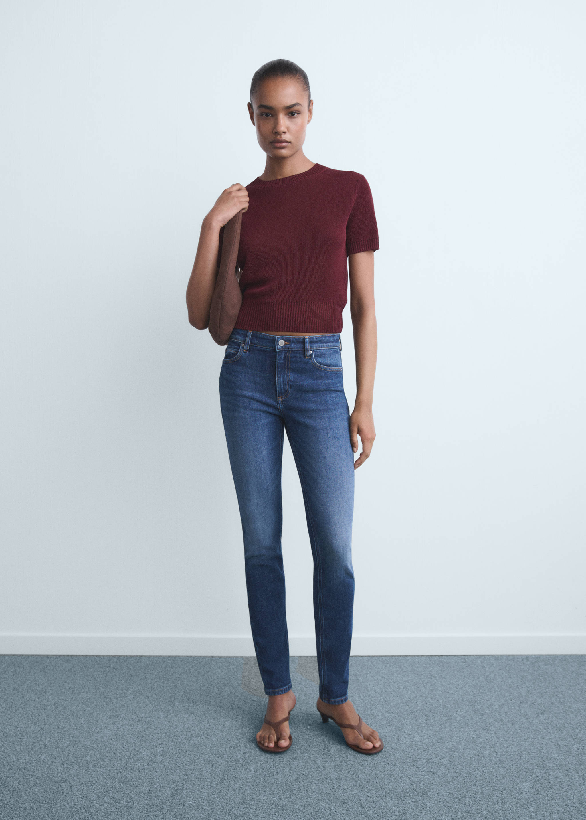 Jean skinny taille normale - Plan général