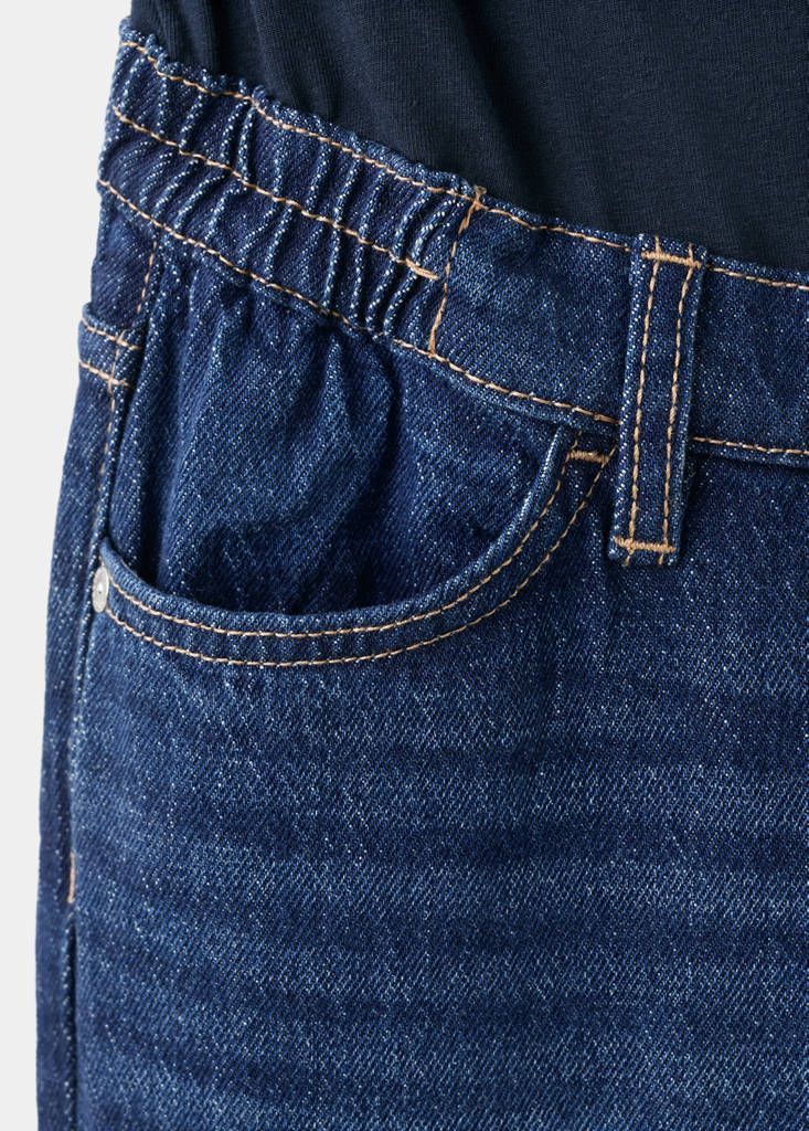 Wide leg maternity jeans — Dark Blue