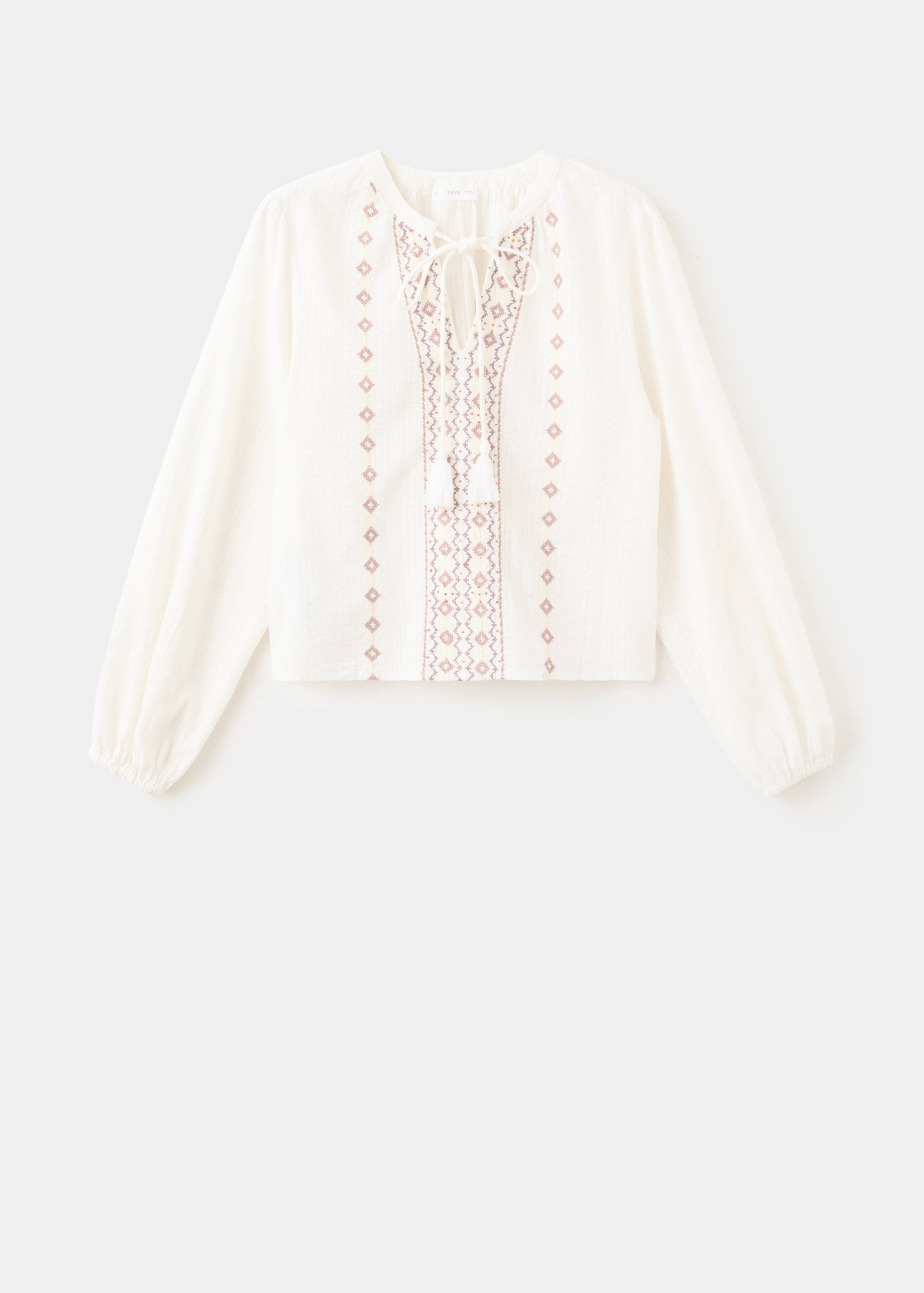 Beaded embroidered blouse - Article without model