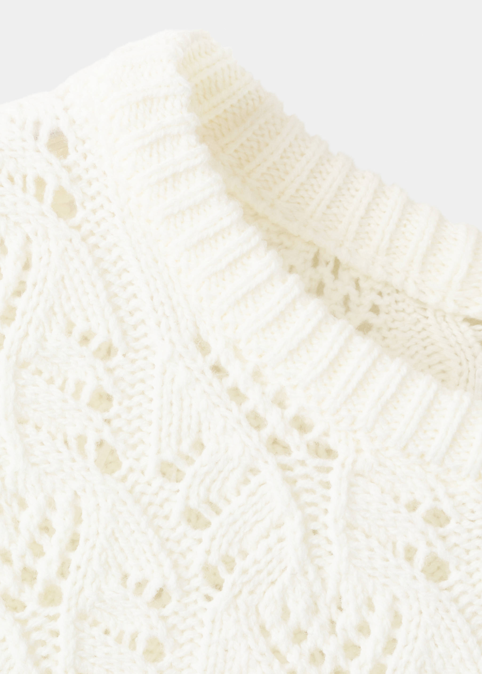 Openwork knit sweater - Details of the article 8