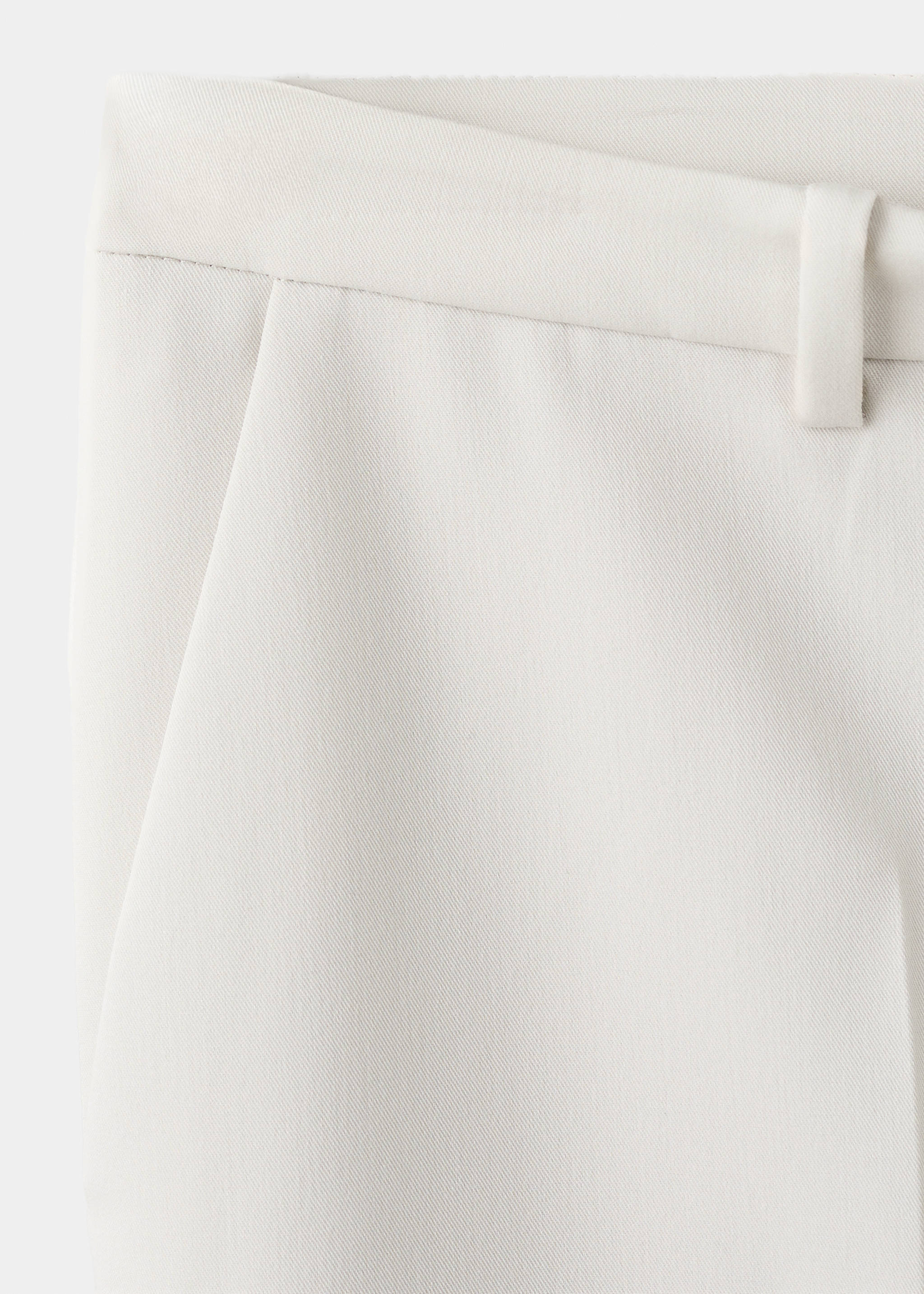 Straight suit trousers - Details of the article 0