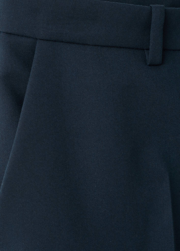 Straight suit trousers — Dark Navy