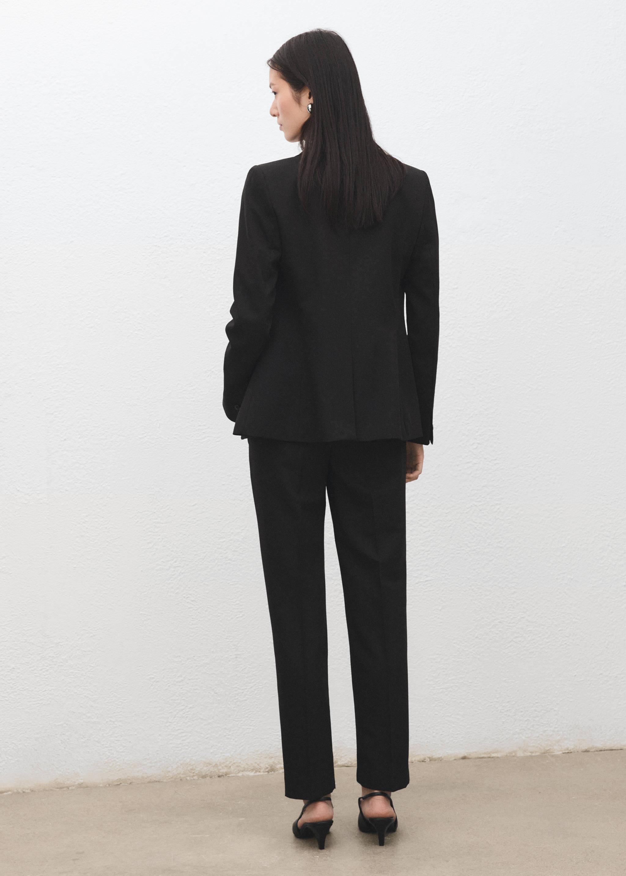 Pantalon droit costume - Verso de l’article