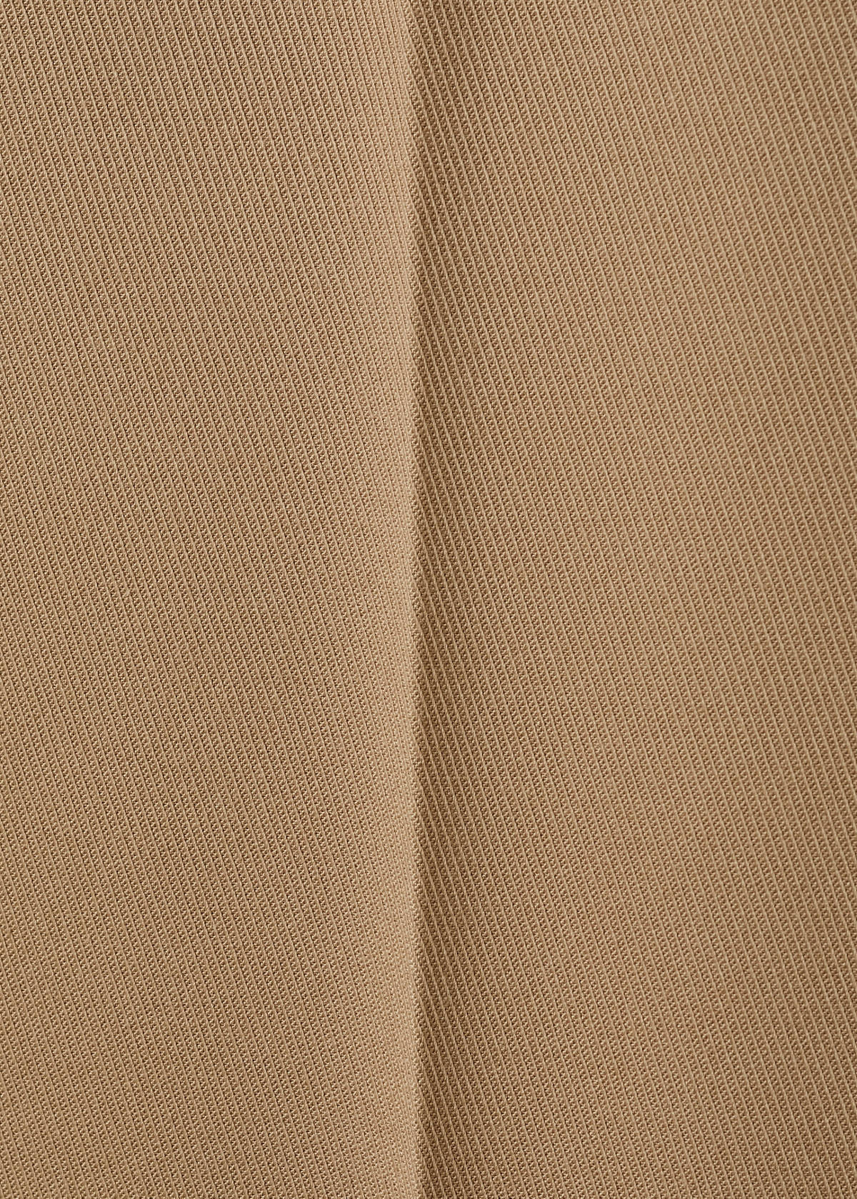 Straight low-rise suit trousers — Medium Brown