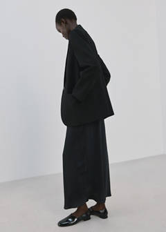 Straight suit jacket with lapel pockets — Black 9