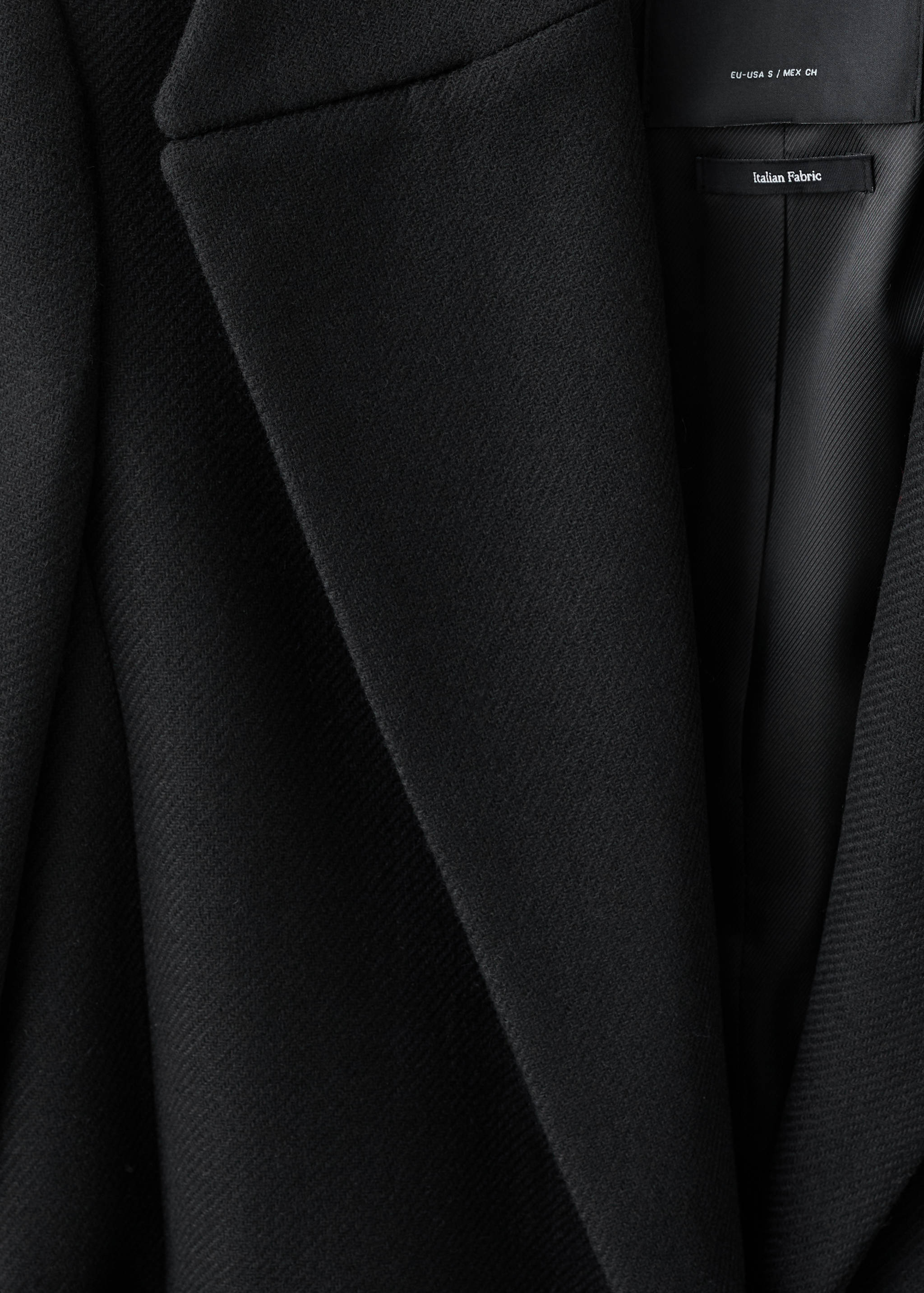 Manteau laine Manteco col fausse fourrure - Détail de l'article 8