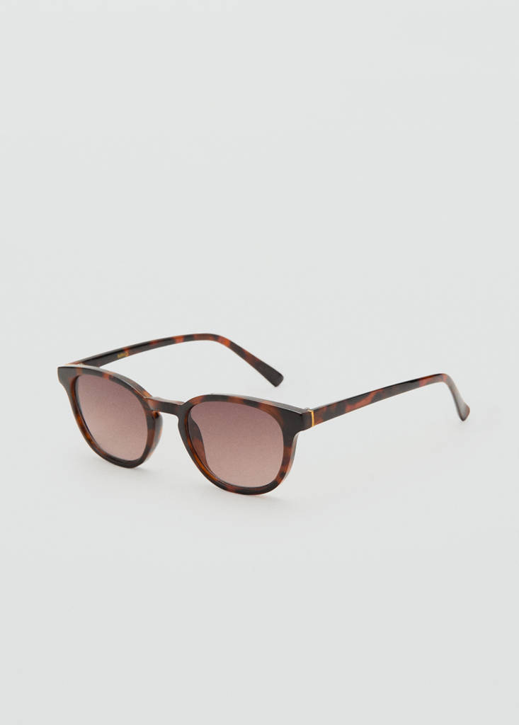Round-framed sunglasses — Brown