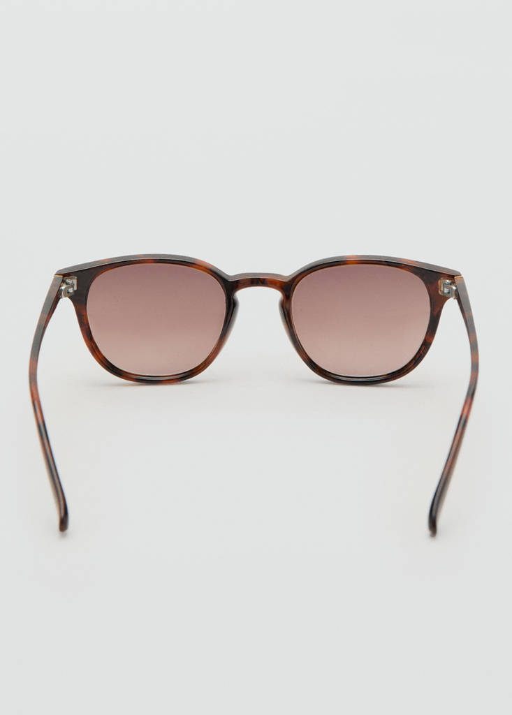 Round-framed sunglasses — Brown