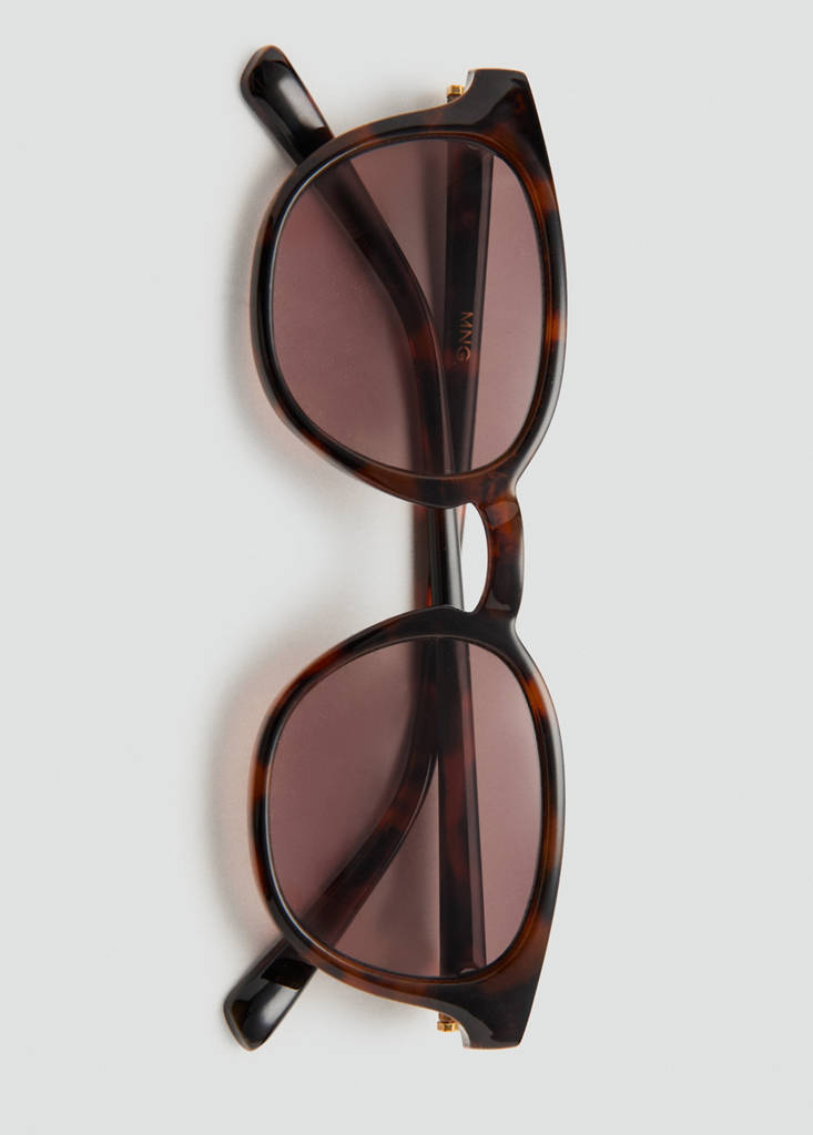 Round-framed sunglasses — Brown