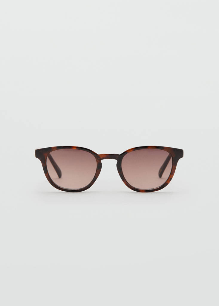 Round-framed sunglasses — Brown