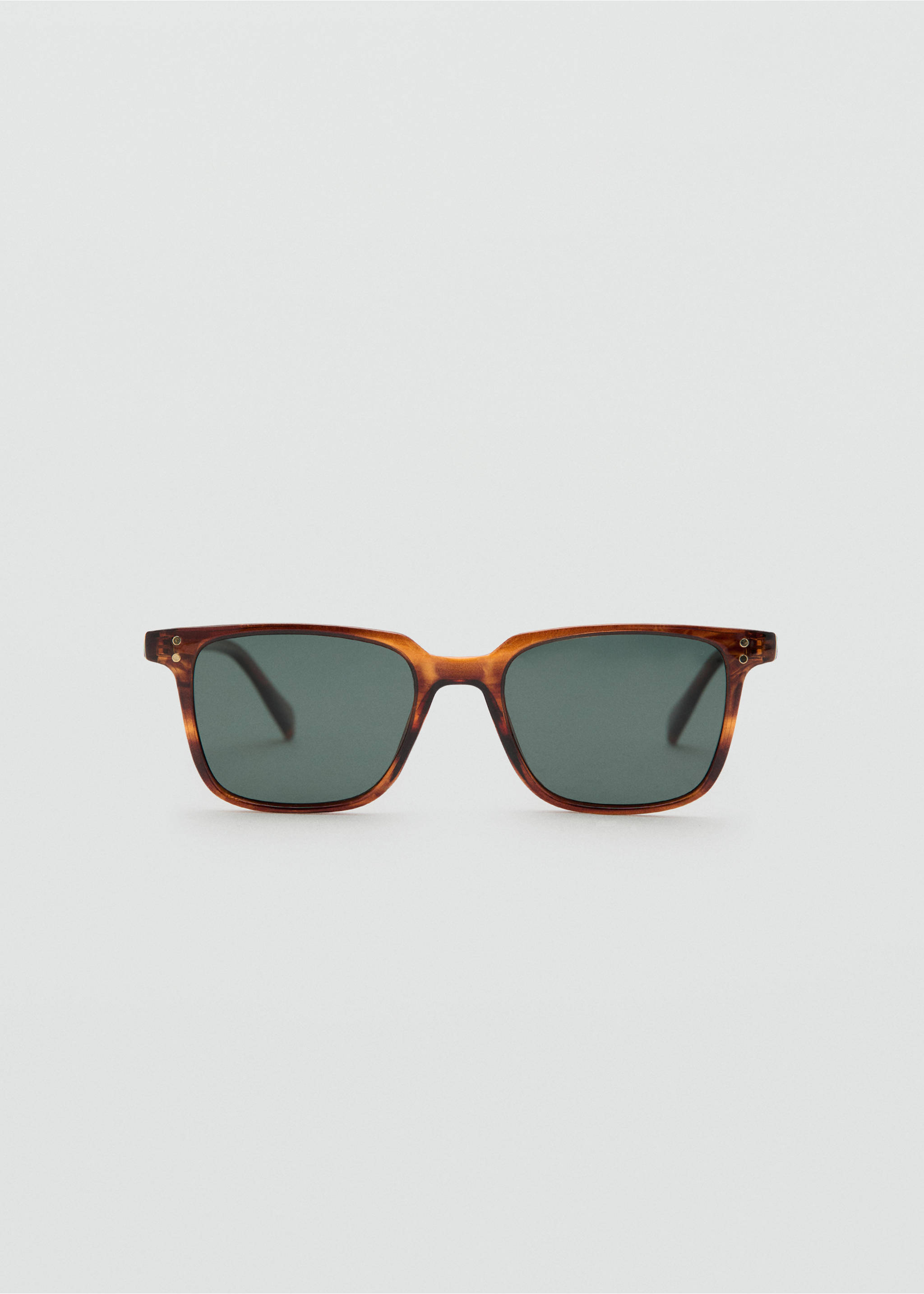 Gafas de sol montura rectangular - Artículo sin modelo, Marrón. Ref: 27021304-00.