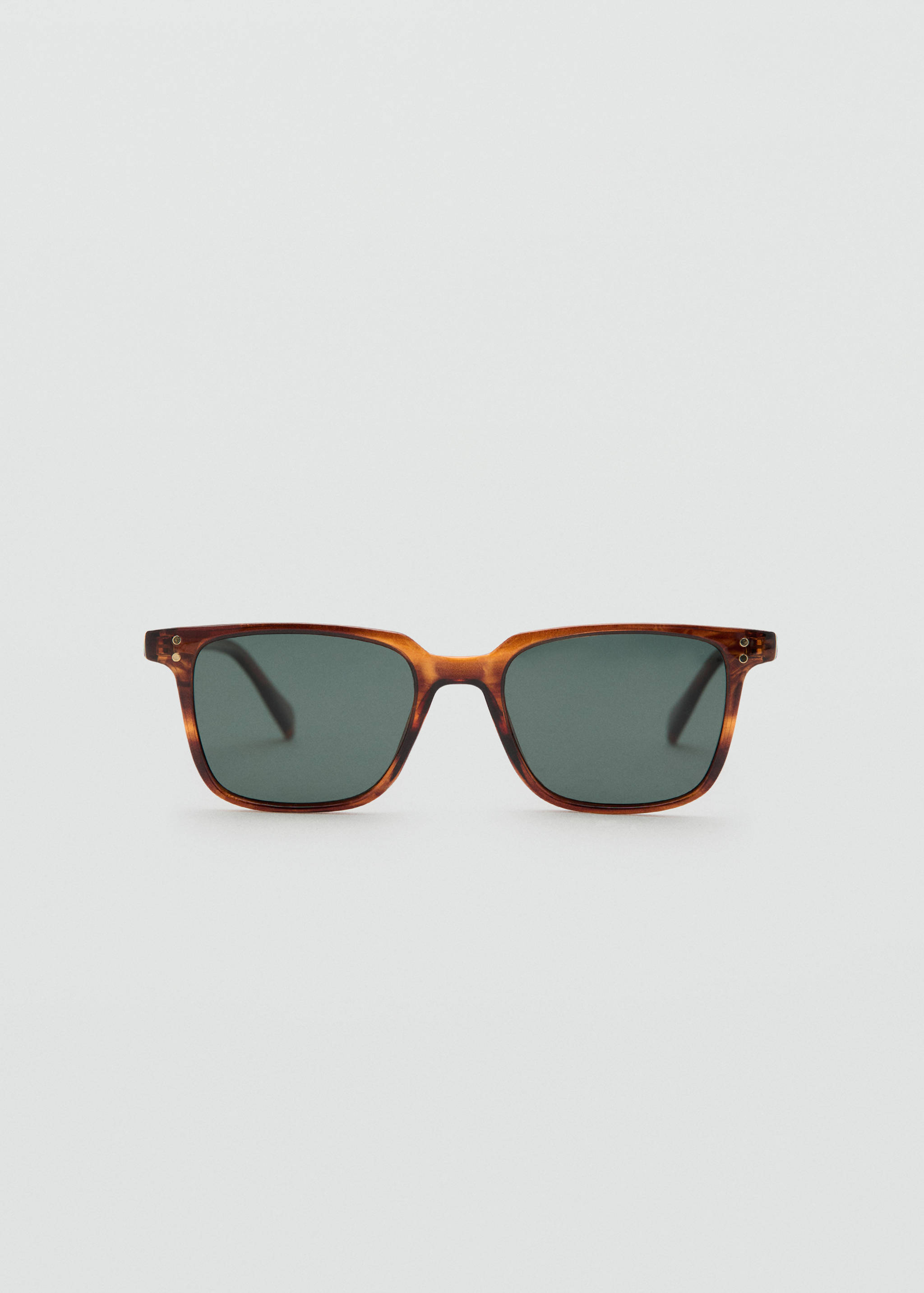 Солнцезащитные очки в прямоугольной оправе - Изделие без модели