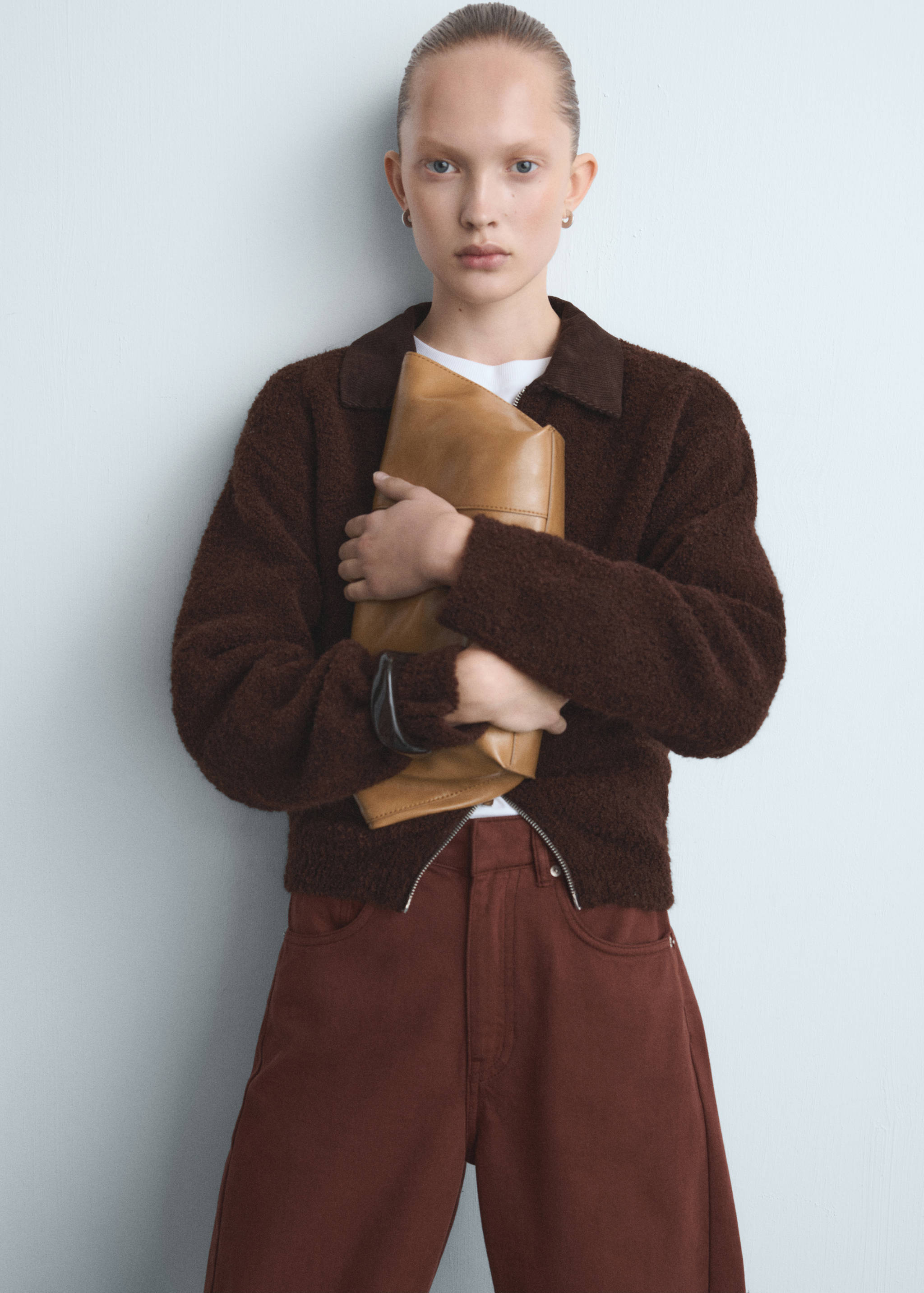 中腰气球牛仔裤 - null