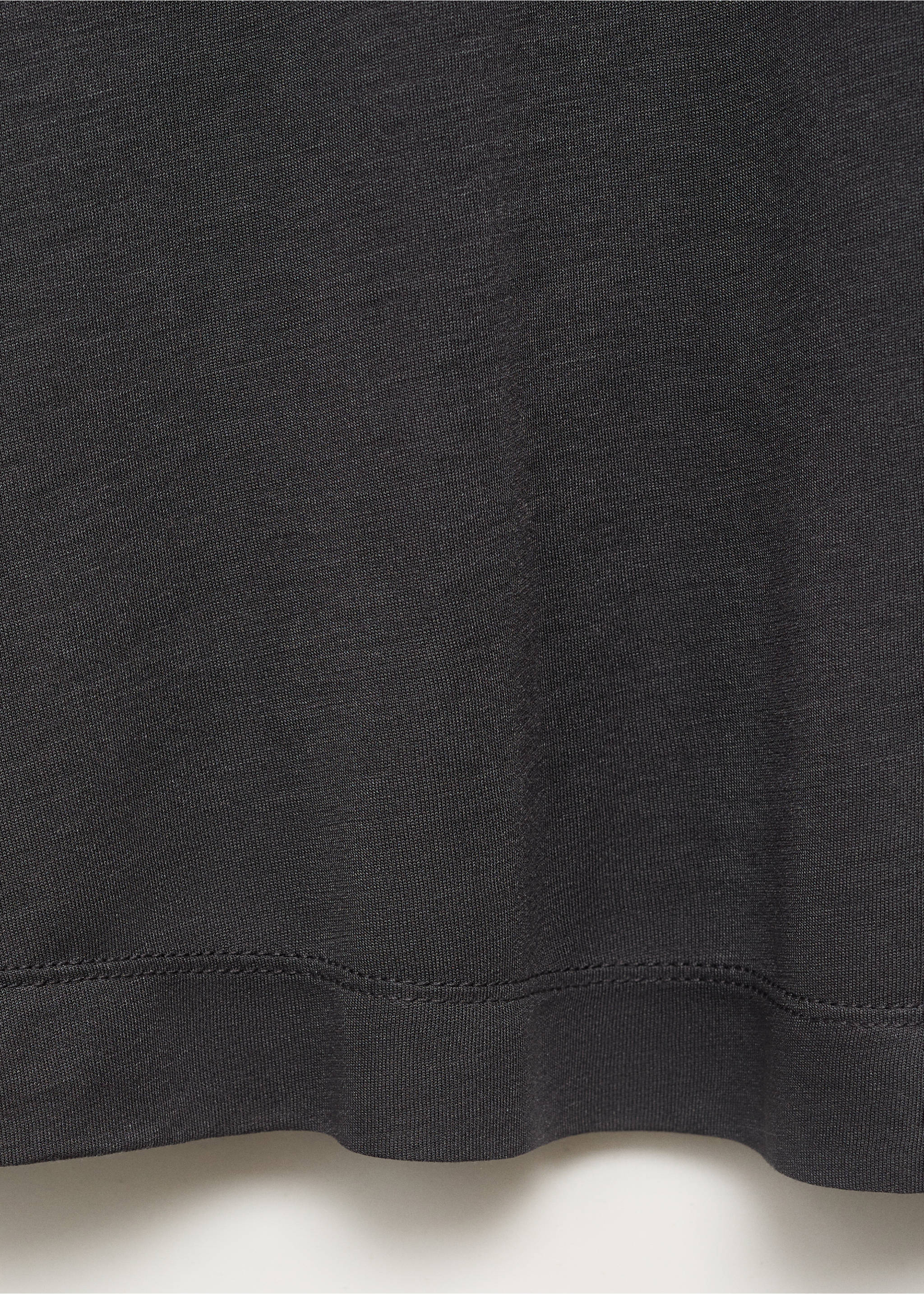 Pyjama deux pièces coton ,manches courtes - Détail de l'article 0, Gris anthracite. Ref: 27021320-00.