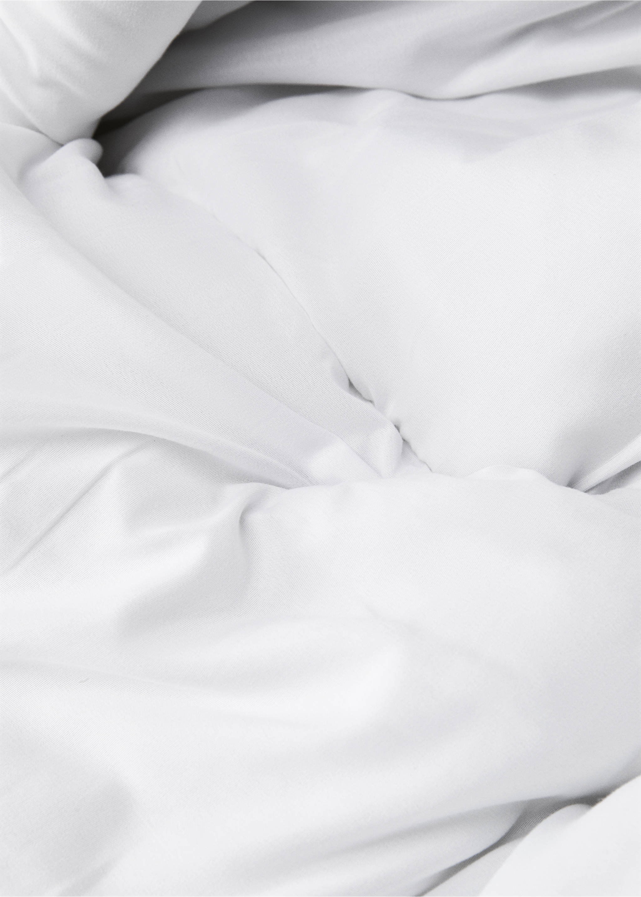 350gr/m2 microfibre duvet filling for 135/140cm bed - Details of the article 3, White. Ref: 27021323-00.